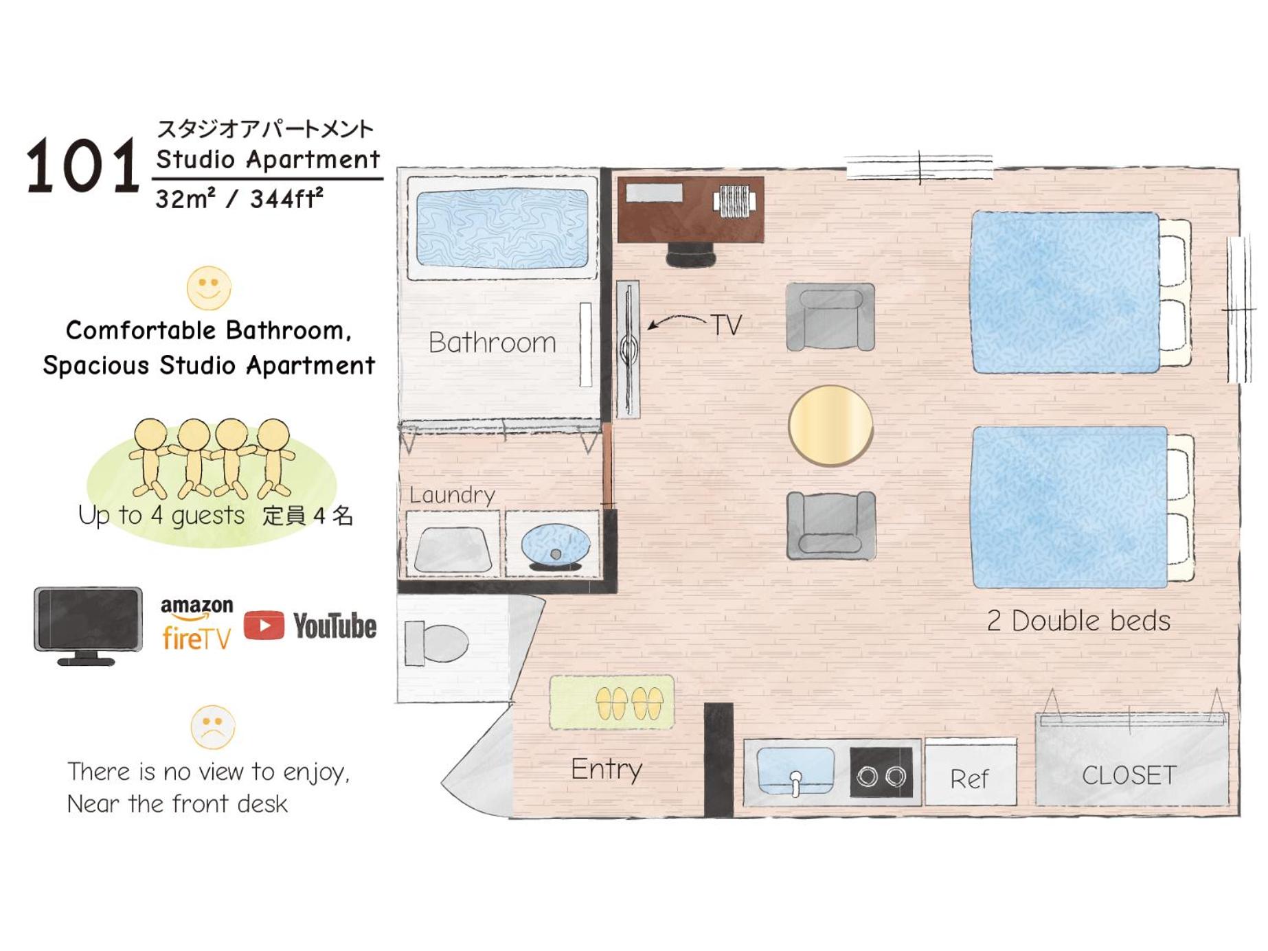 Studio Apartment photo 3