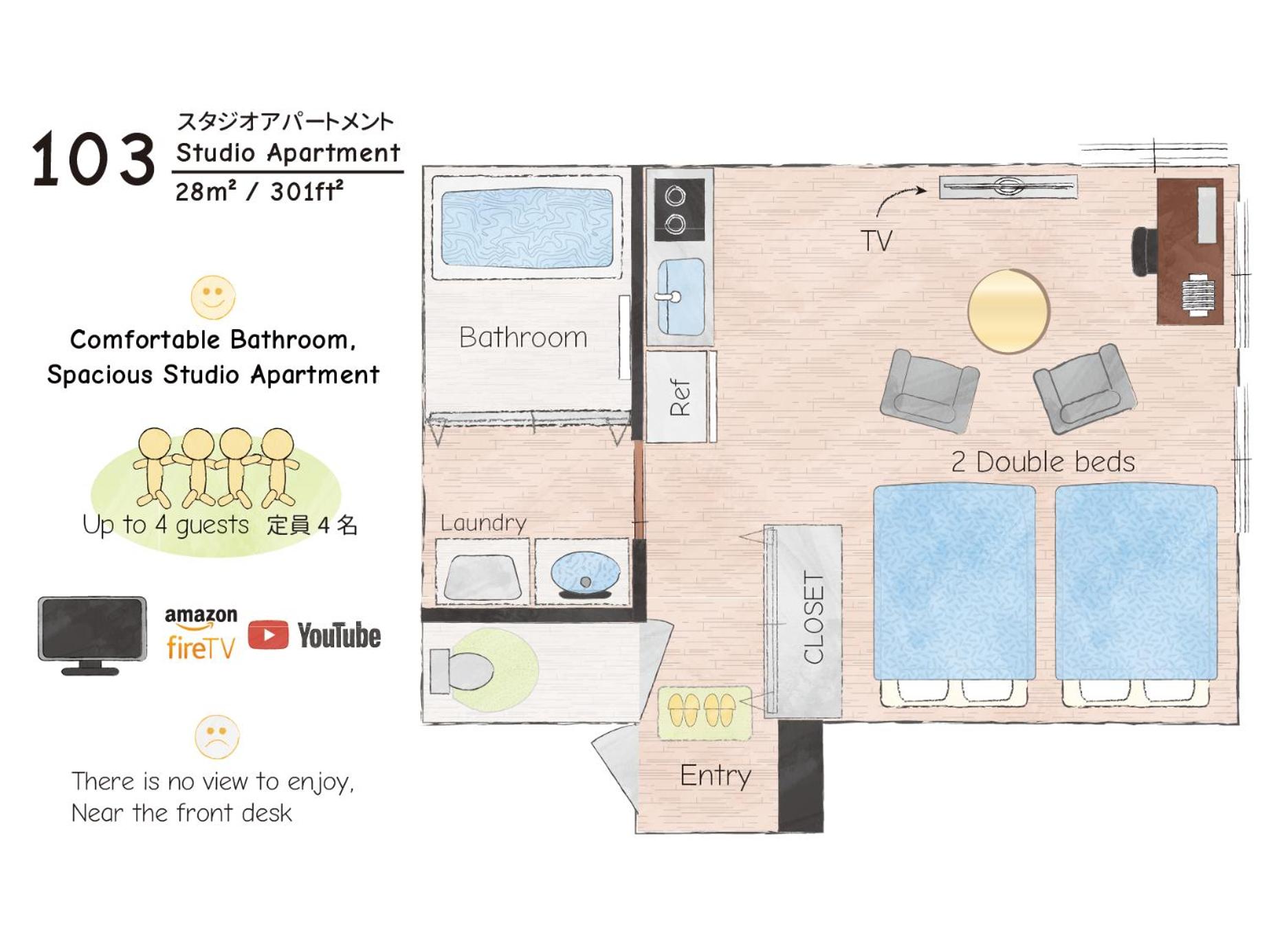 Studio Apartment photo 3