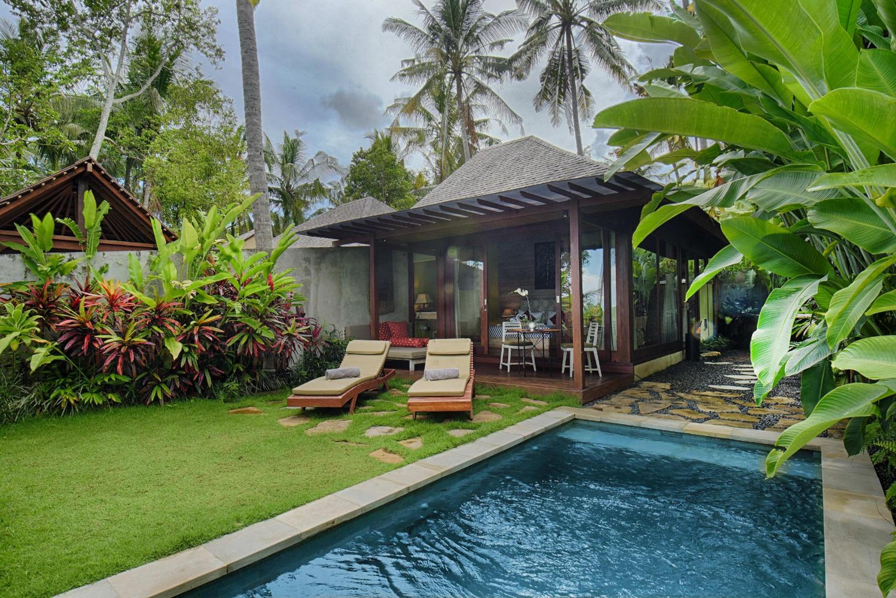 One Bedroom Private Pool Villa with Ricefield View and Daily Afternoon Tea