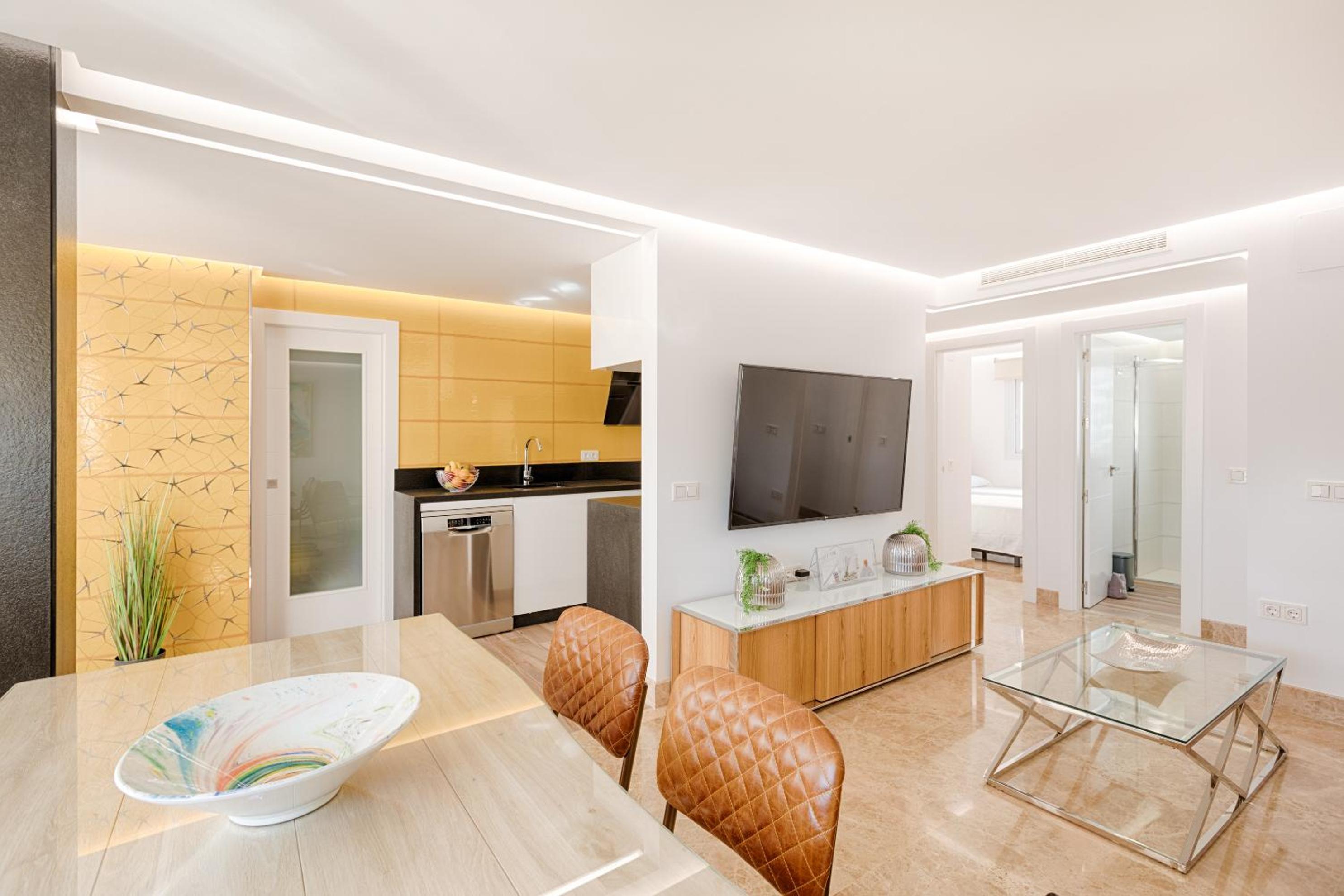 Apartamento de dos habitaciones