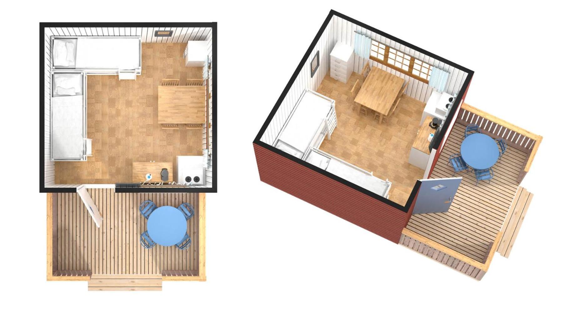 One-Bedroom House photo 2
