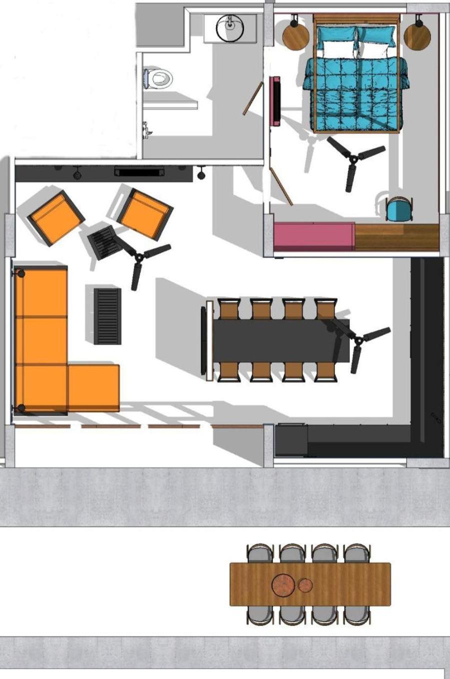 One Bedroom Apartment with Garden View photo 3
