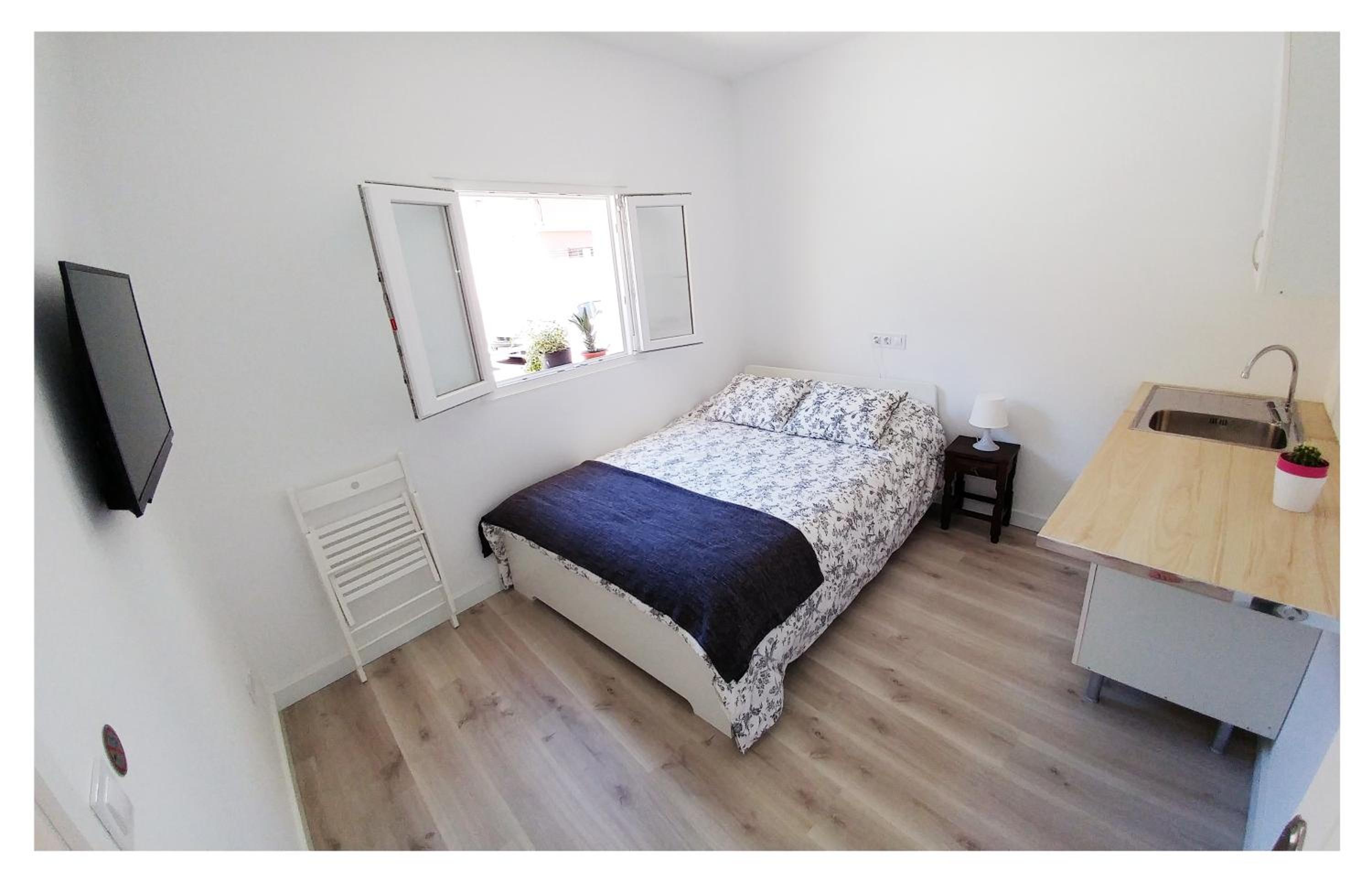 Habitación Doble con Baño Externo Privado