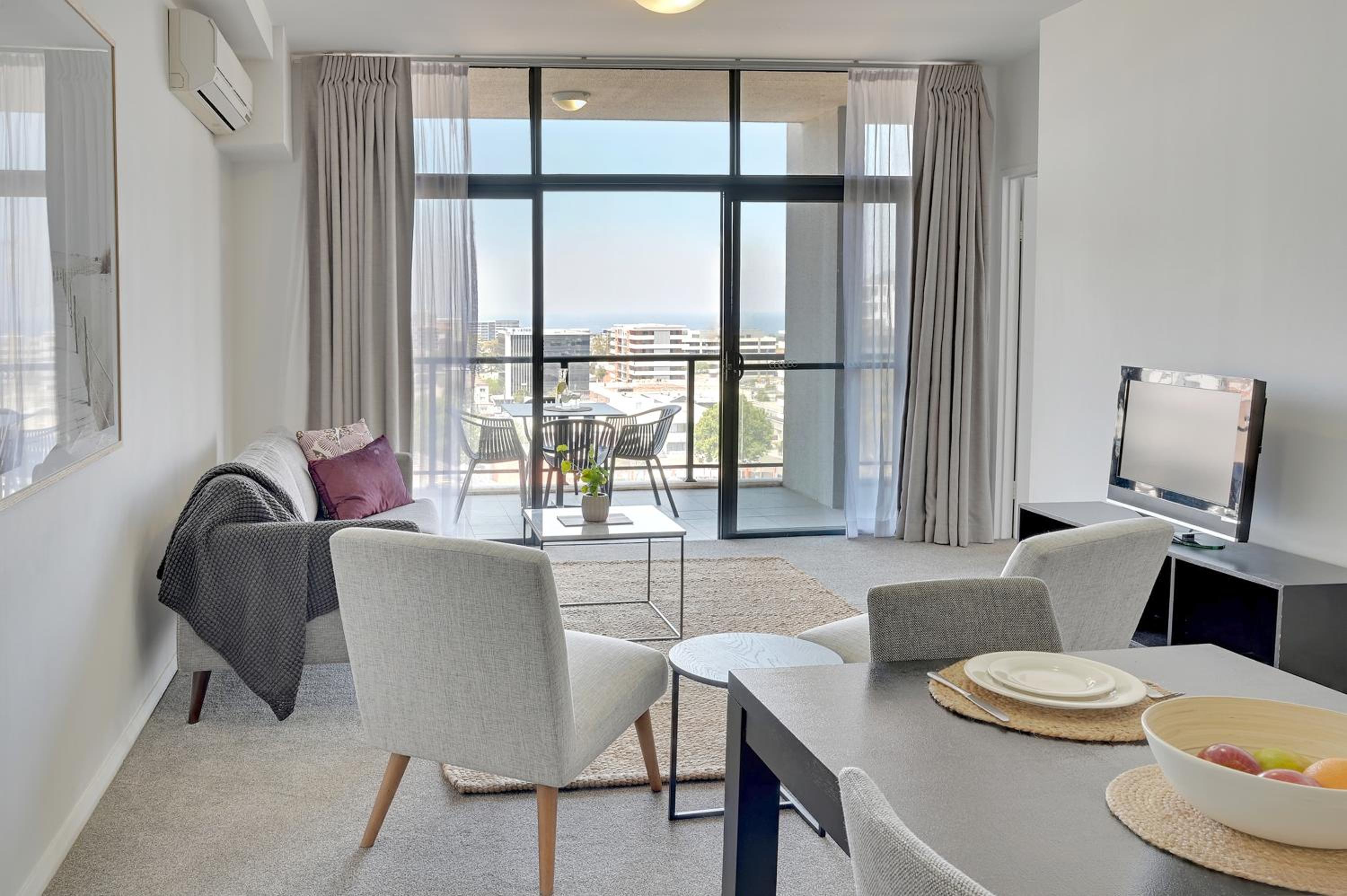 Deluxe Two-Bedroom Apartment with Balcony