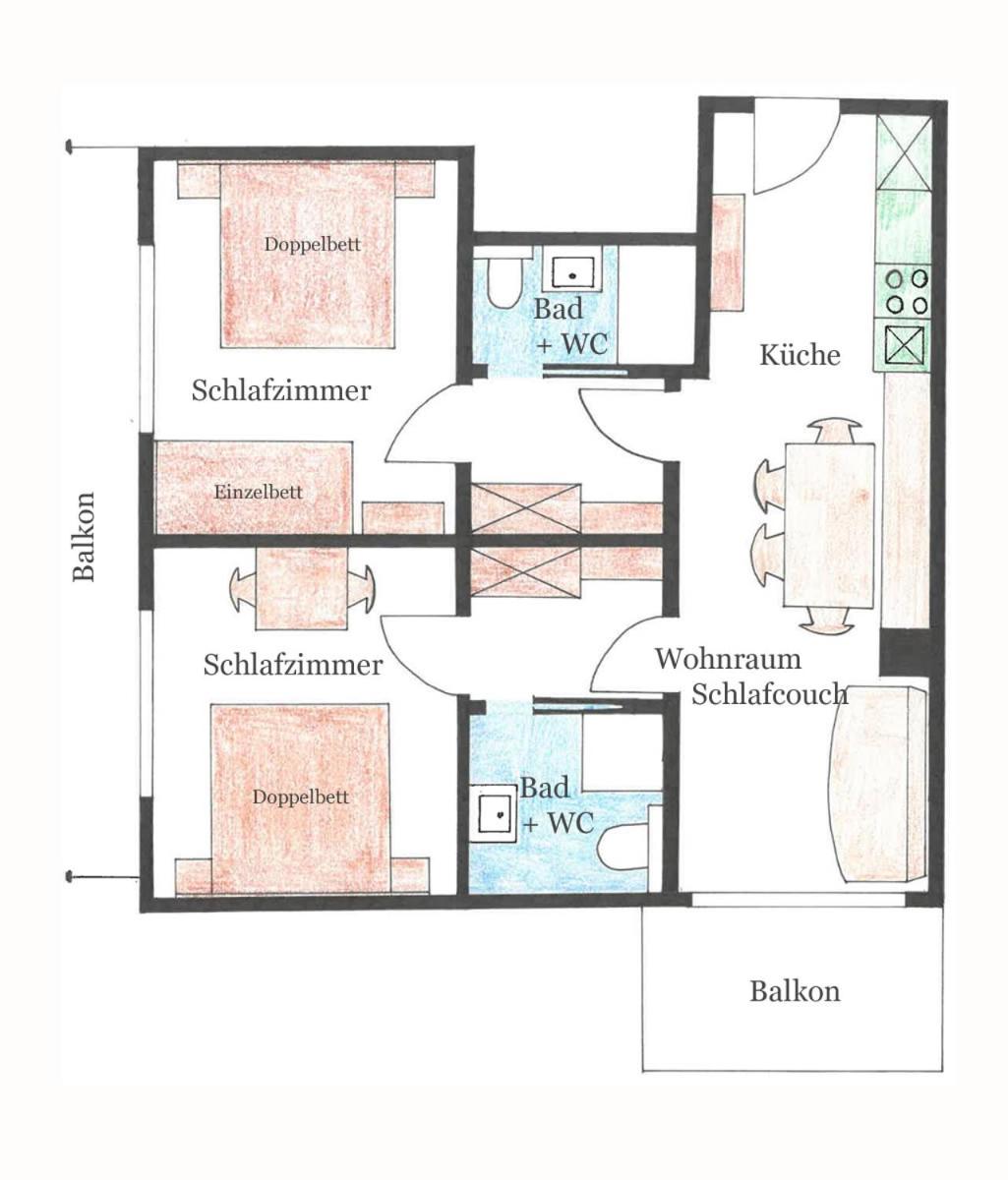 Two-Bedroom Apartment photo 2