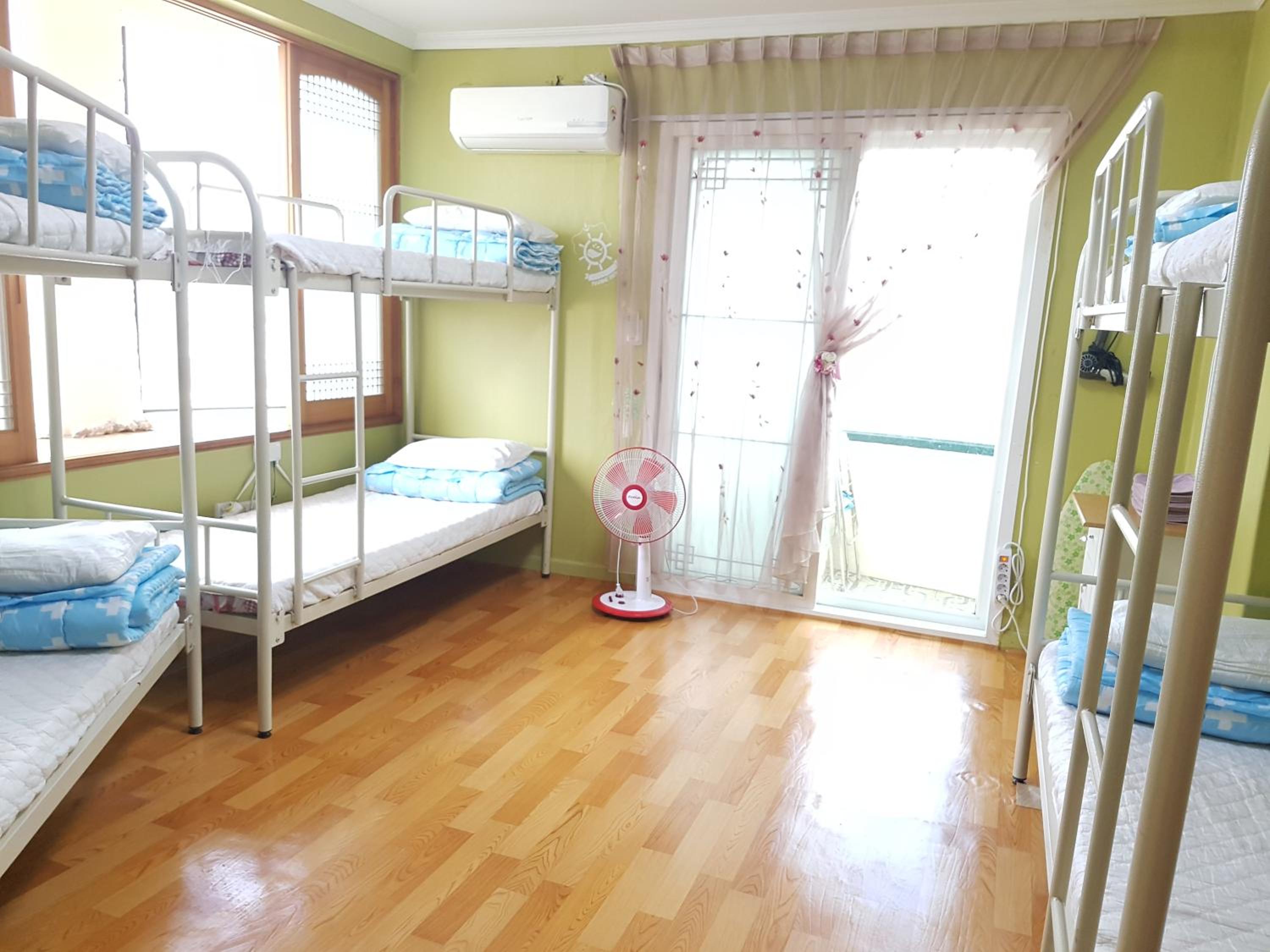 Bed in 6-Bed Female Dormitory Room