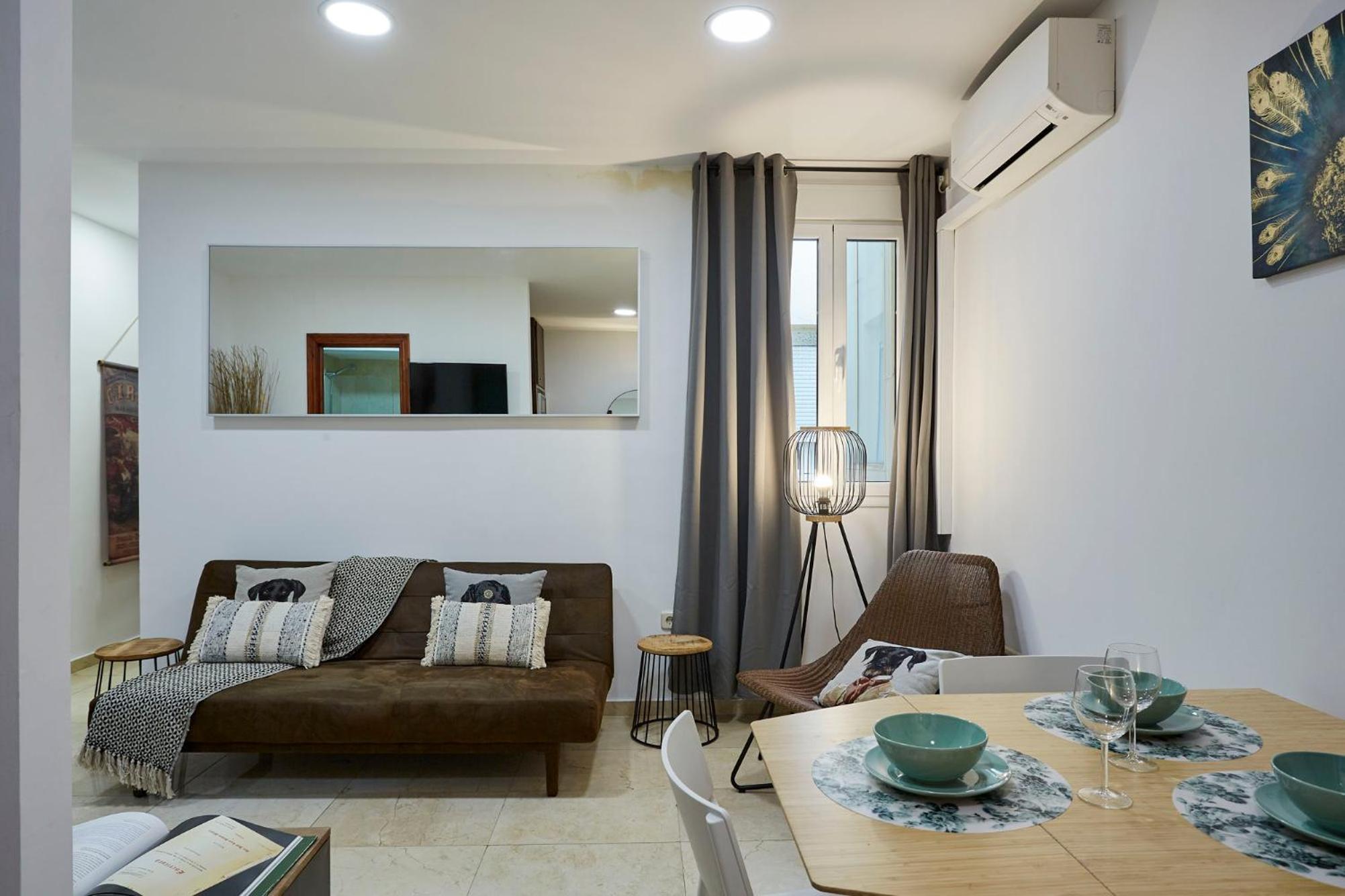 Apartamento de dos habitaciones
