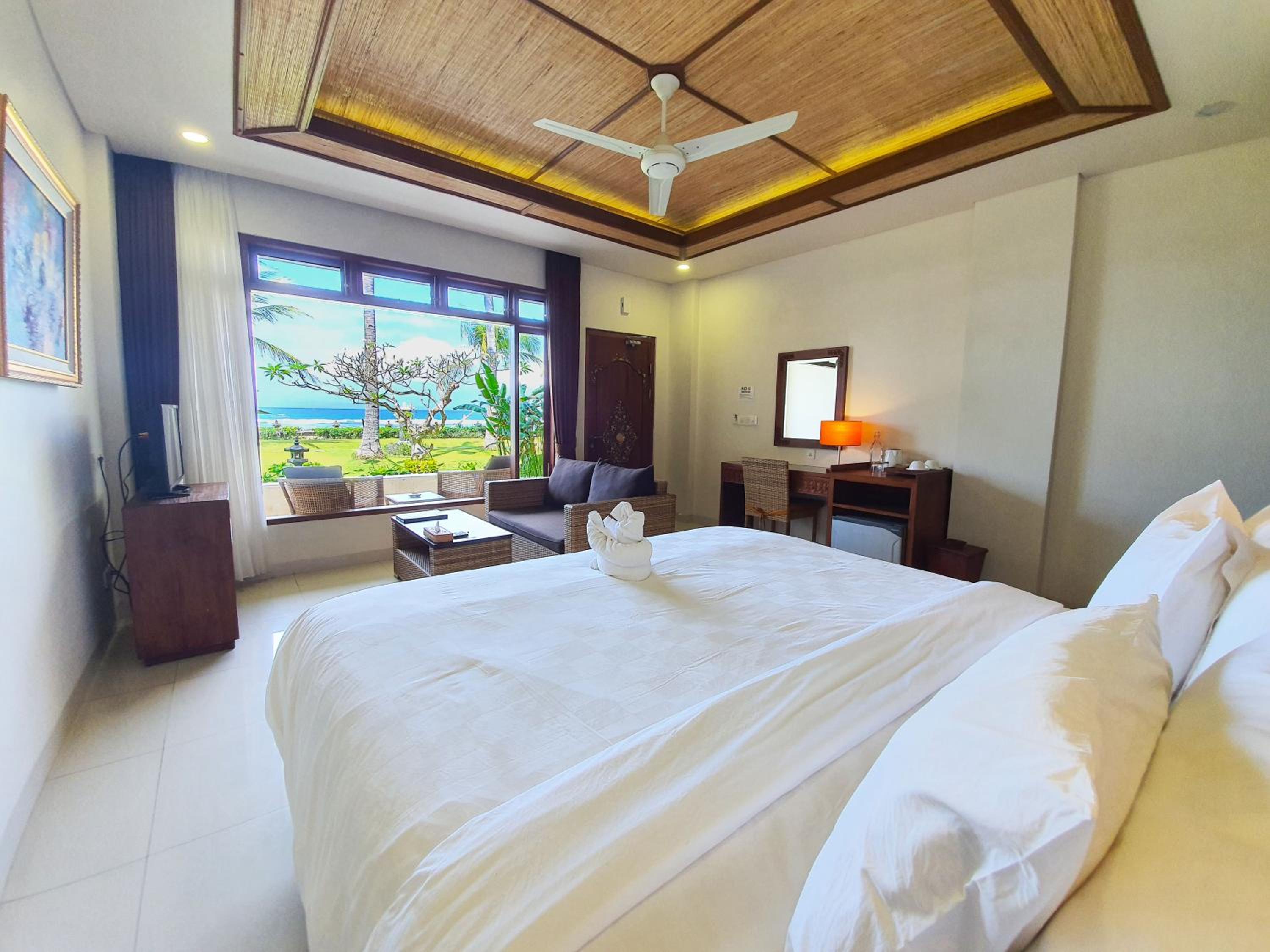 Garden Deluxe Double or Twin Room with Sea View photo 1