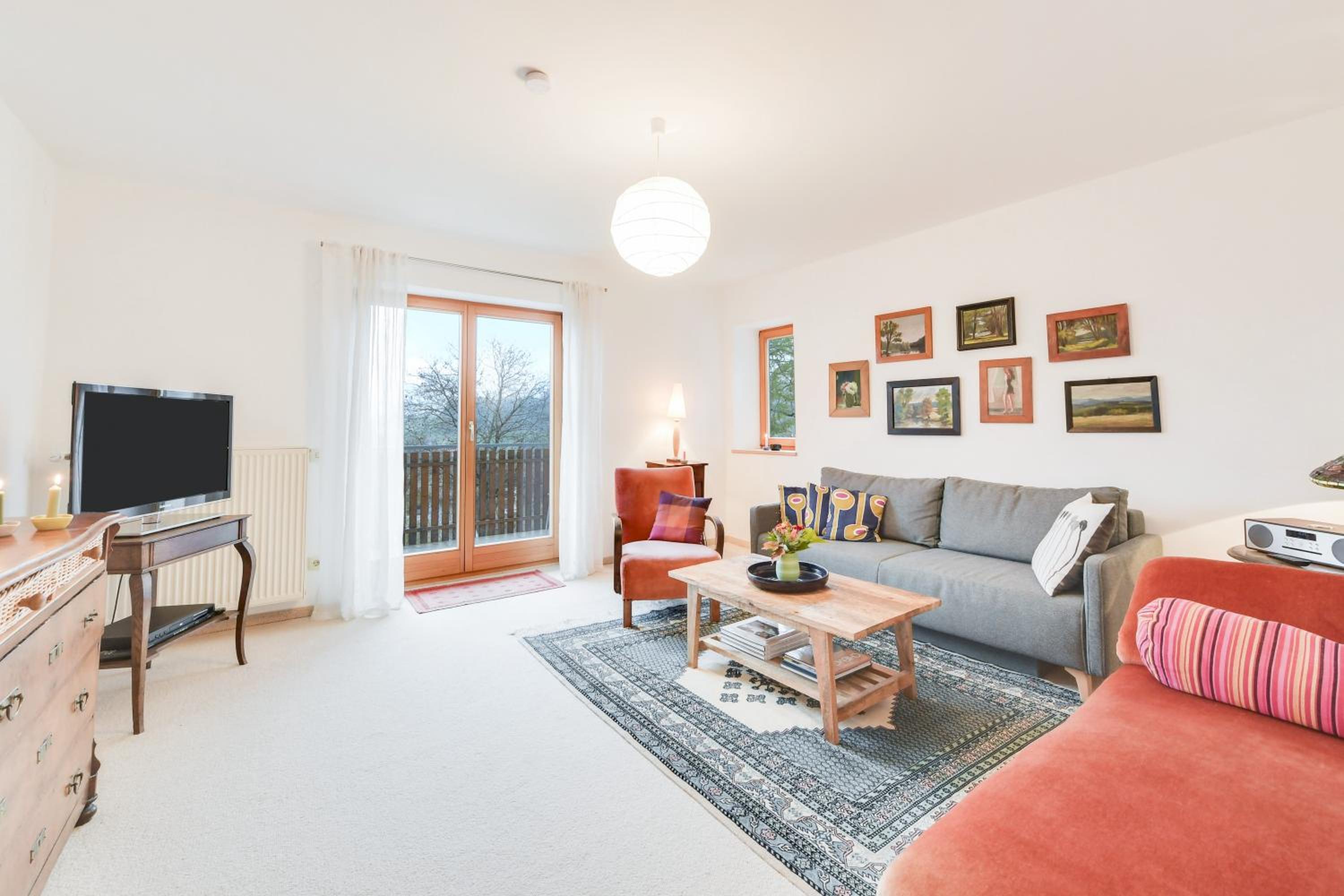 Three-Bedroom Premium Apartment with Balcony