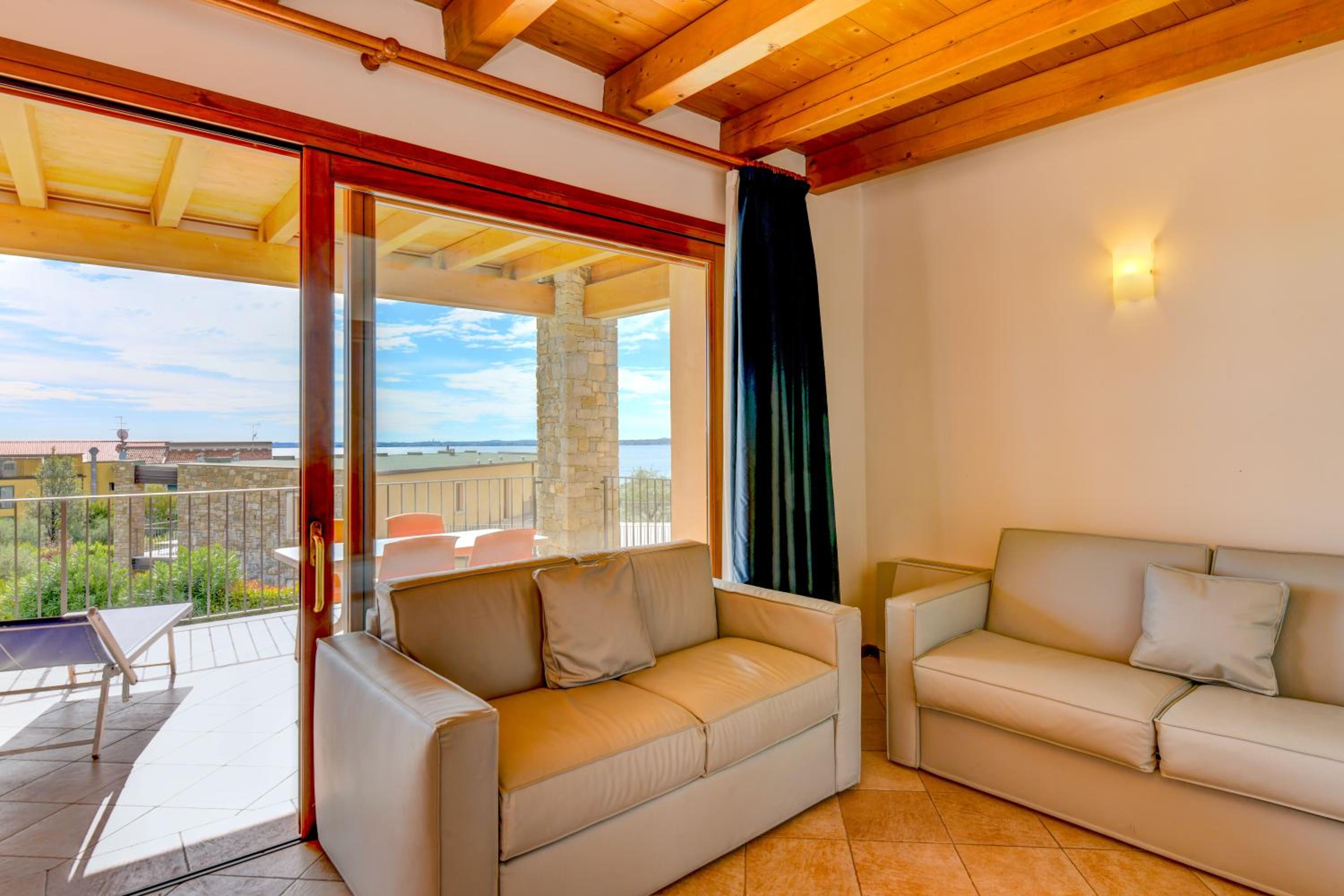 Standard One Bedroom Apartment with Partial Lake View