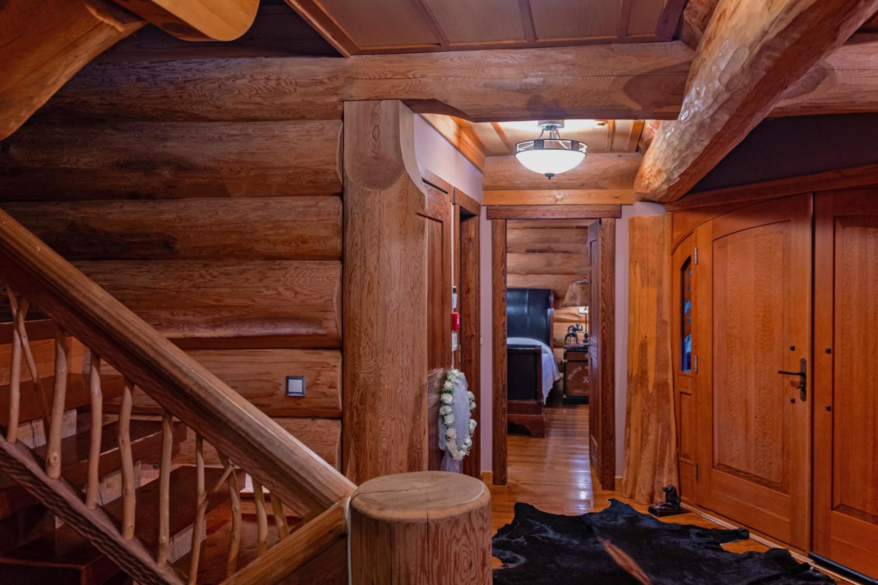 Luxury Log Chalet with Swimming Pool photo 1