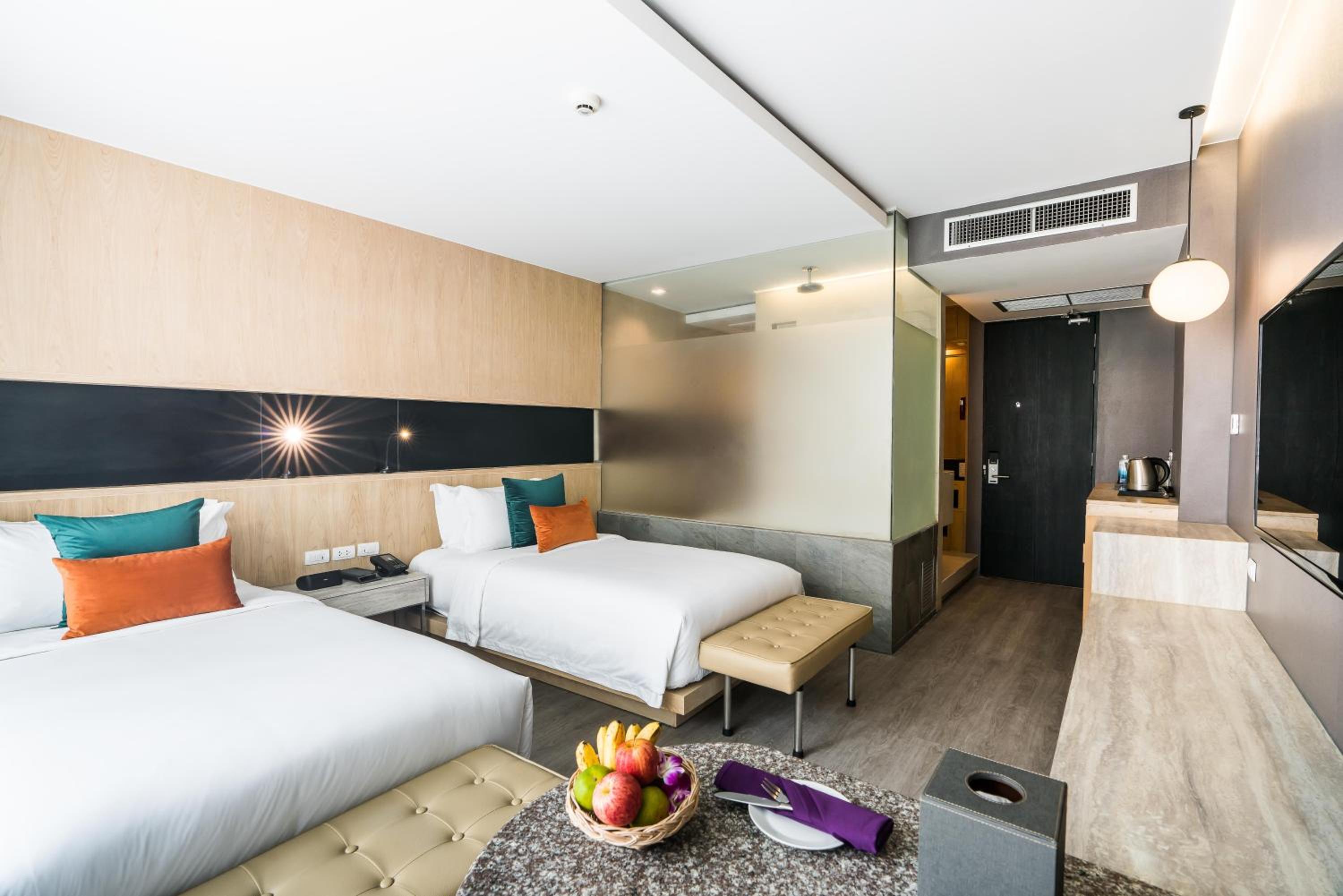 Twin Room with Pool View