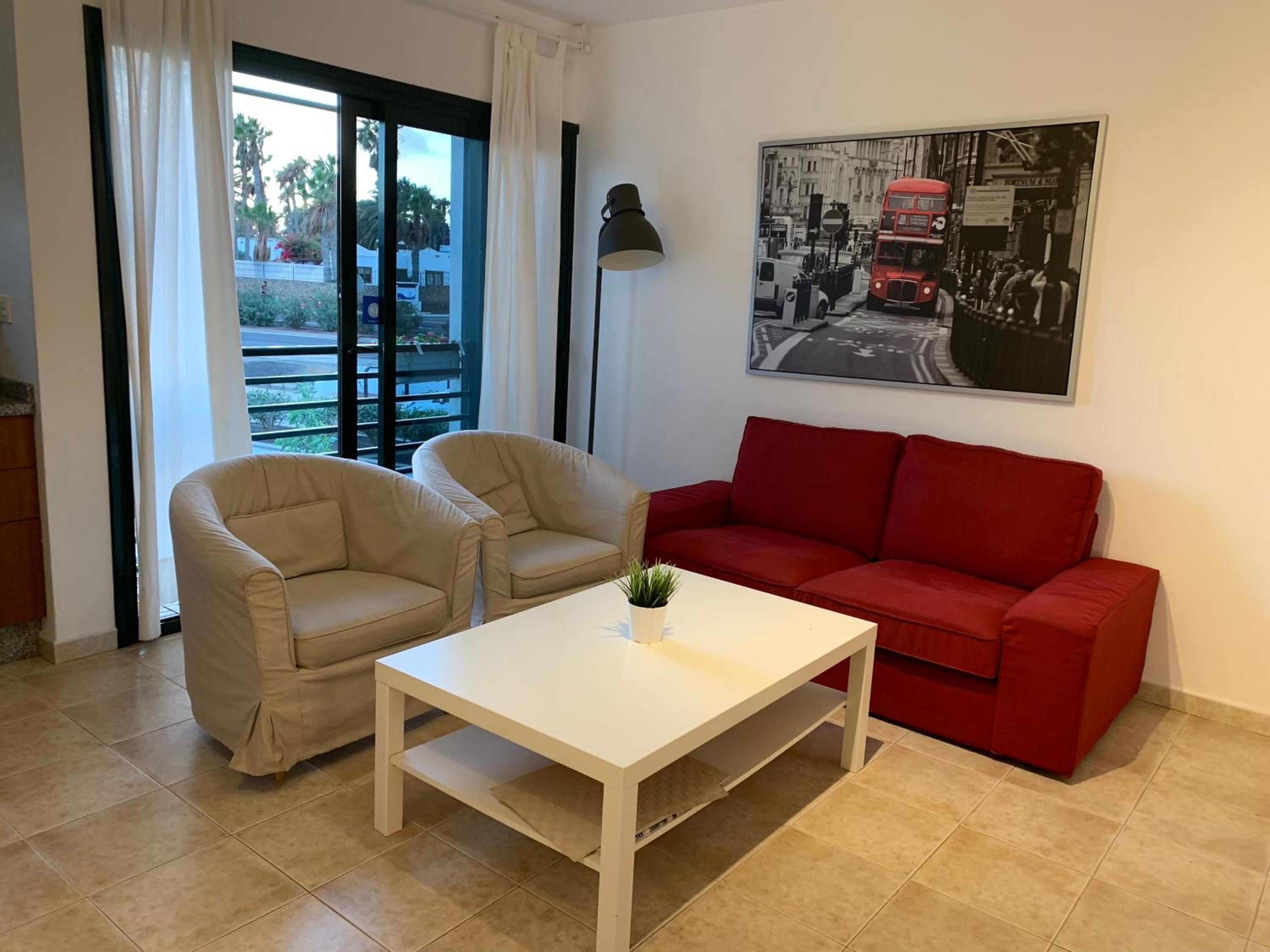 Apartamento de dos habitaciones