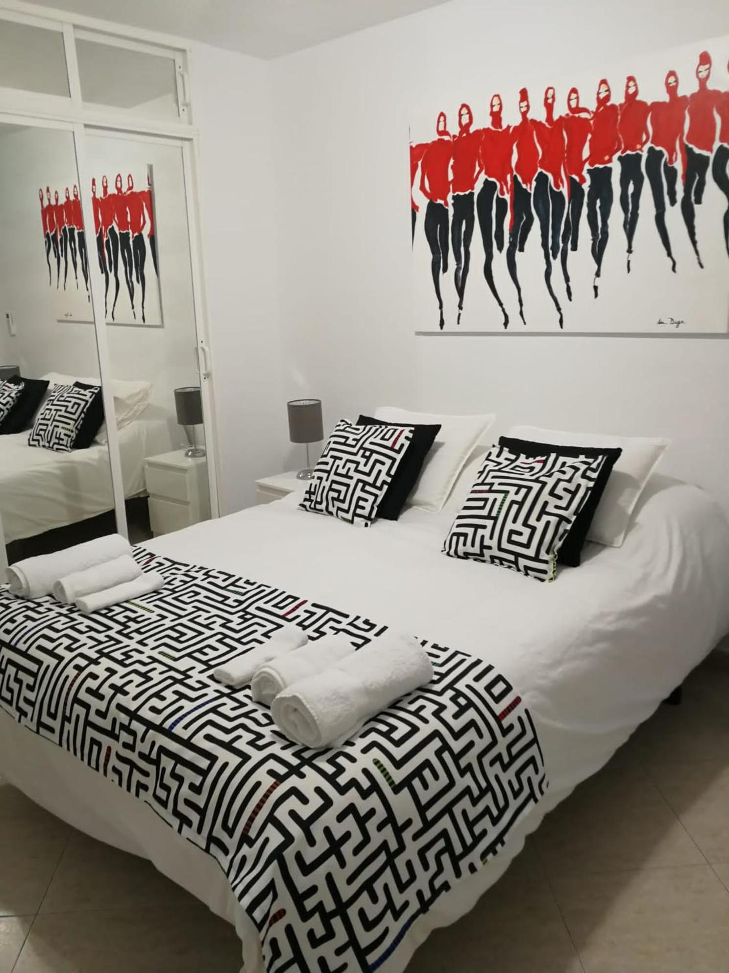 Apartamento de dos habitaciones