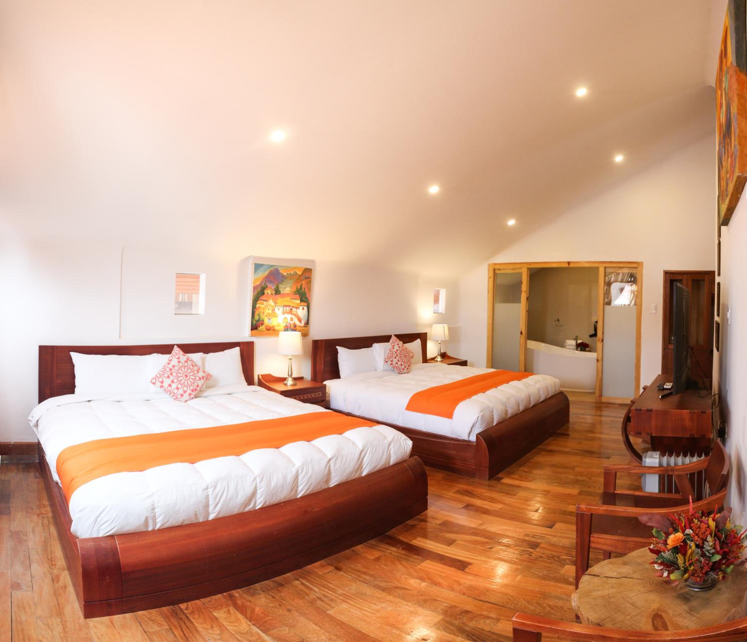 Deluxe Double Room with Two Double Beds