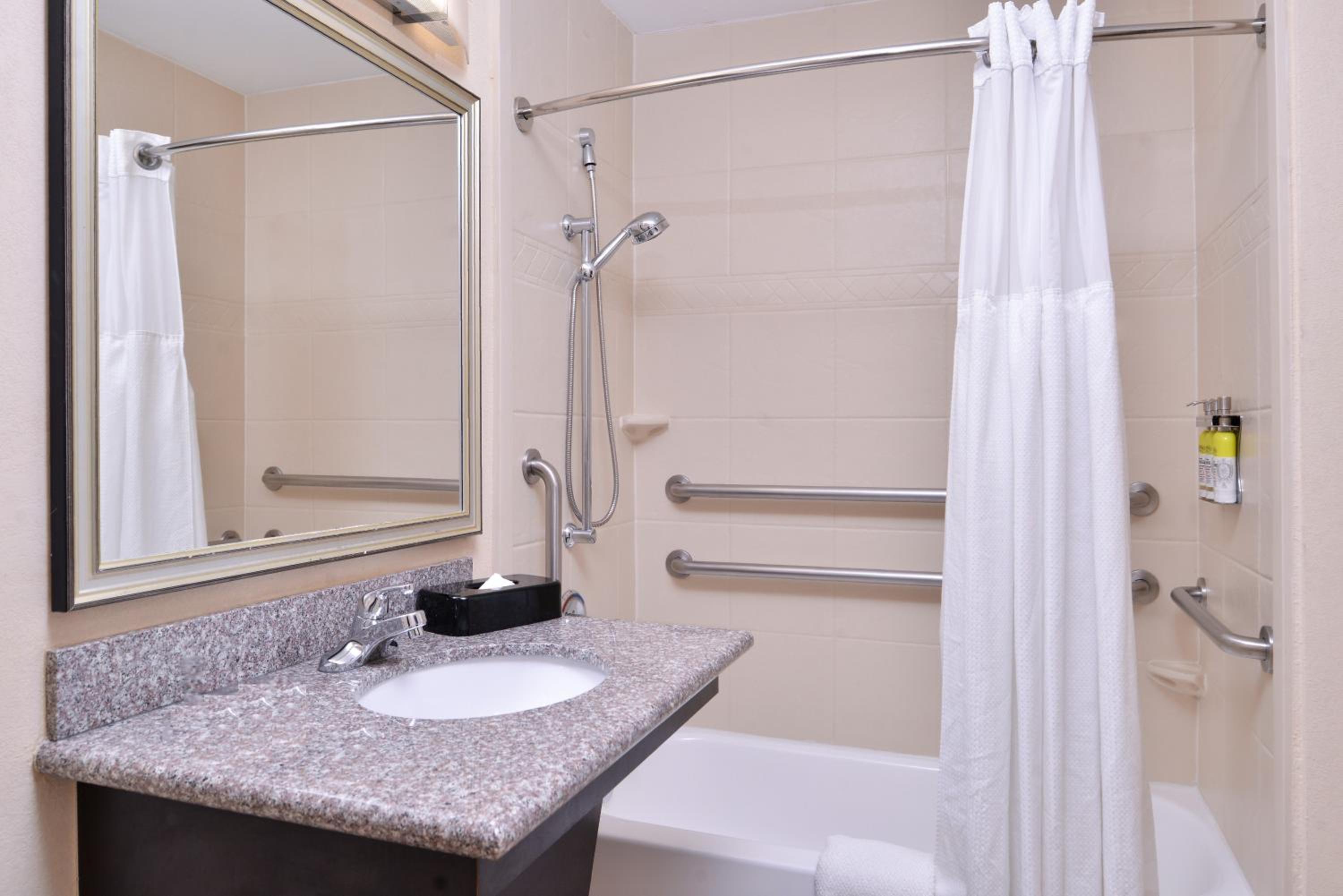 Two-Bedroom Suite with One King Bed, Two Queen Beds and One Sofa Bed - Mobility Accessible Tub - Photo 6