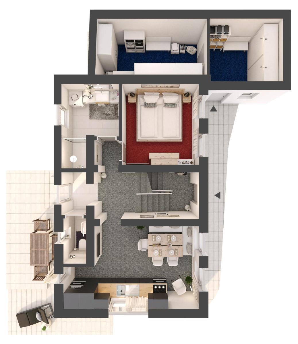 Three-Bedroom House photo 2