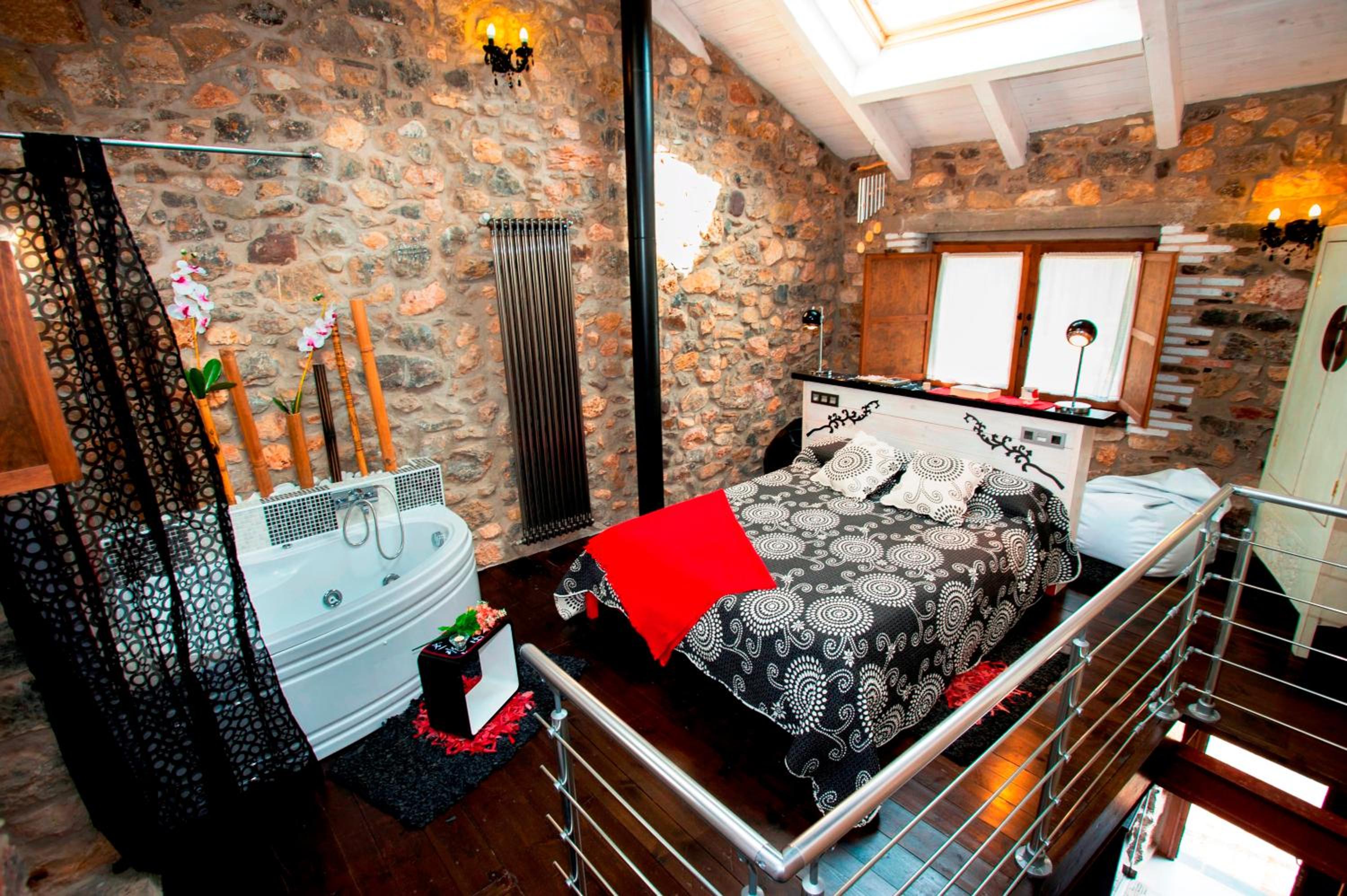 Casa de una habitación con vista a la montaña