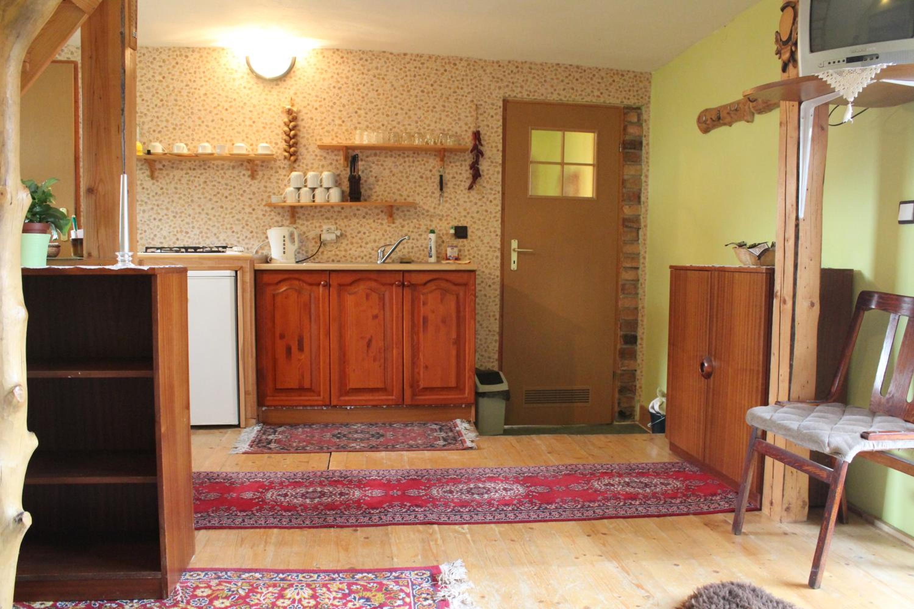 Apartment with a tile stove photo 2