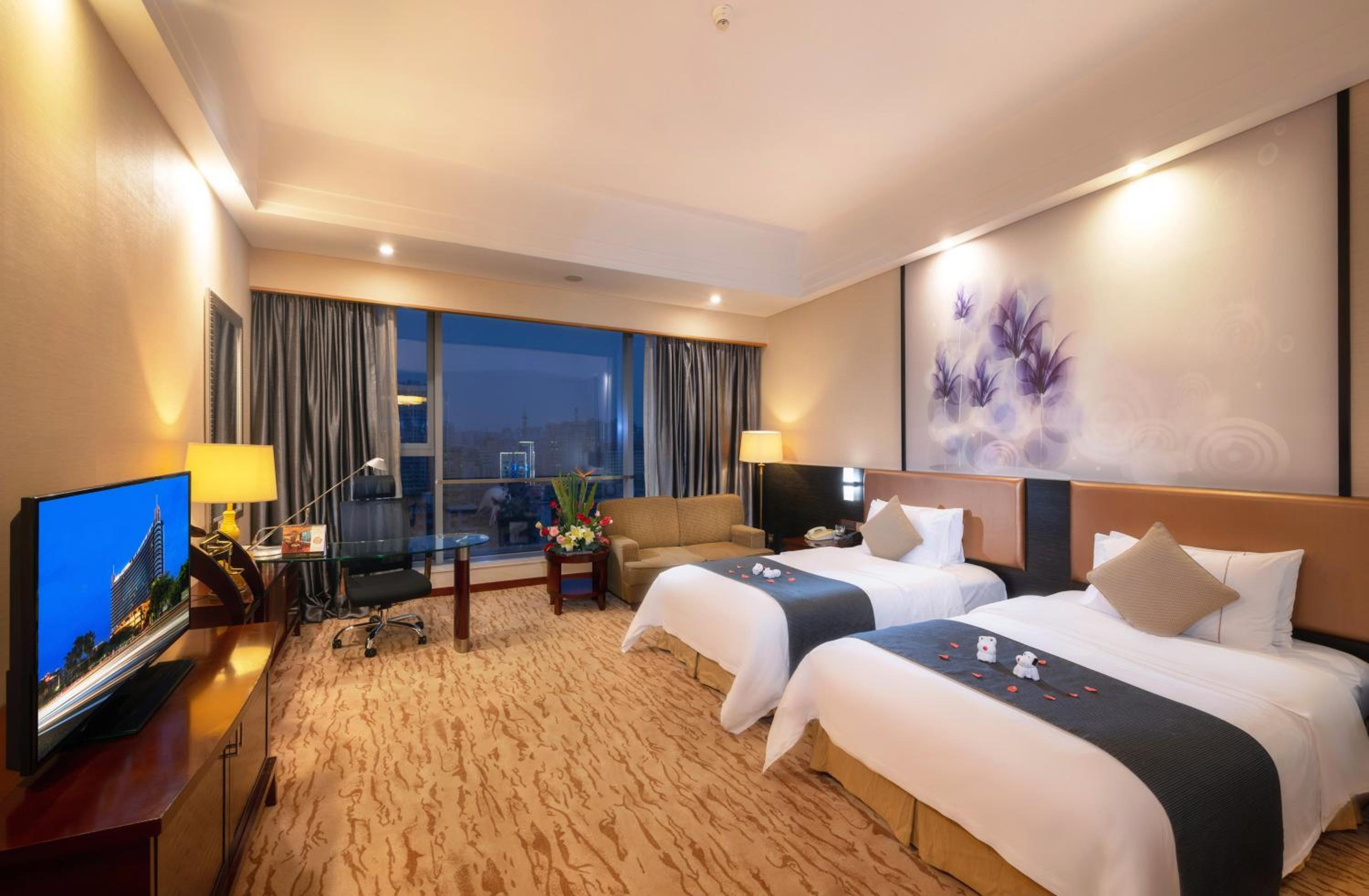 Deluxe Twin Room with City View photo 3