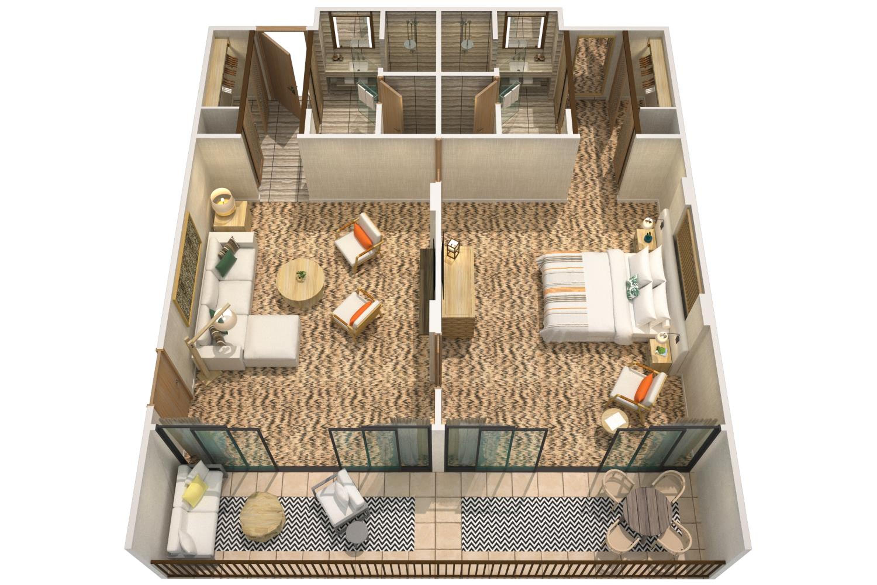 One Bedroom Premium Suite (Non Smoking)