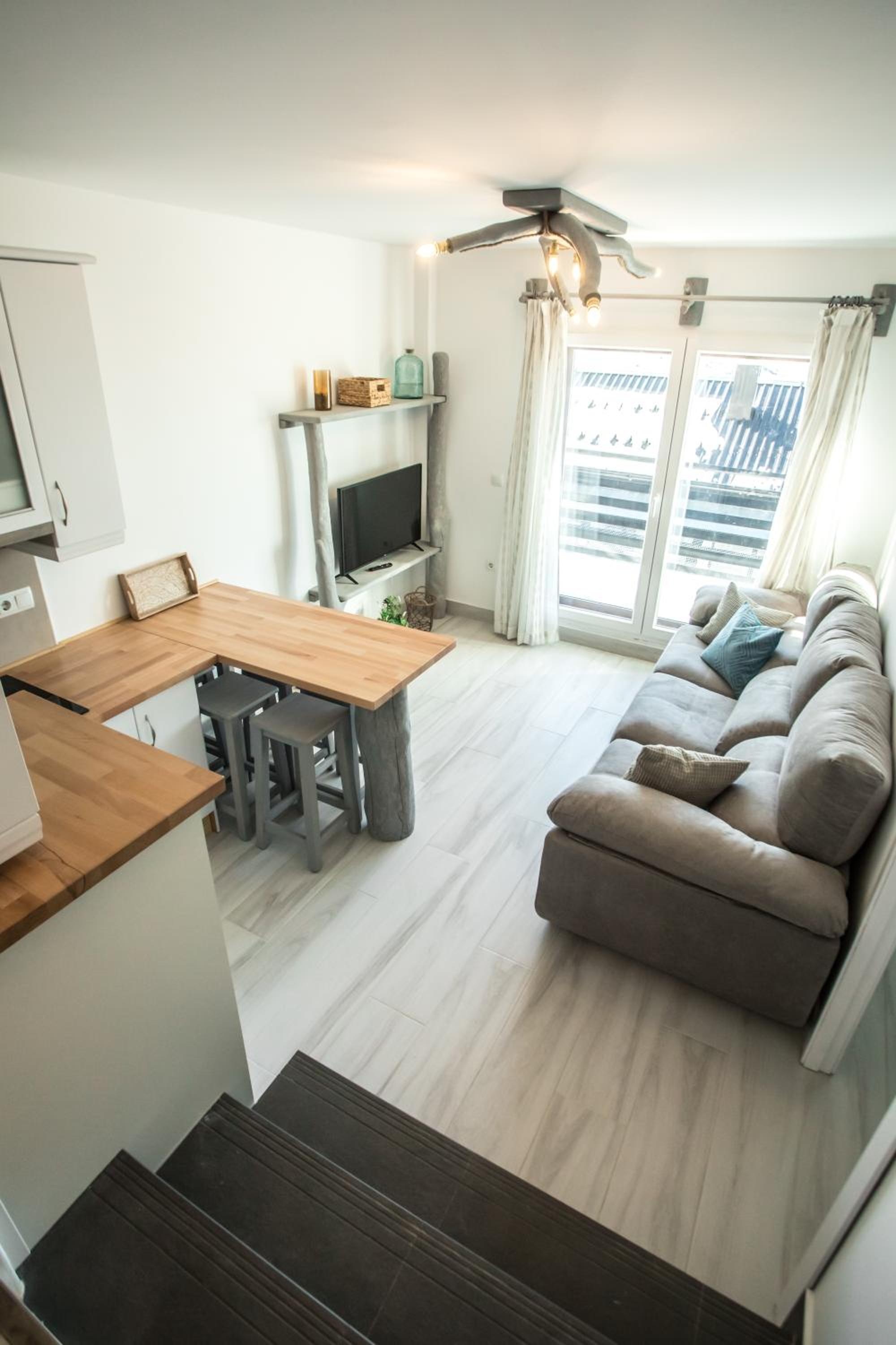 Apartamento de dos habitaciones