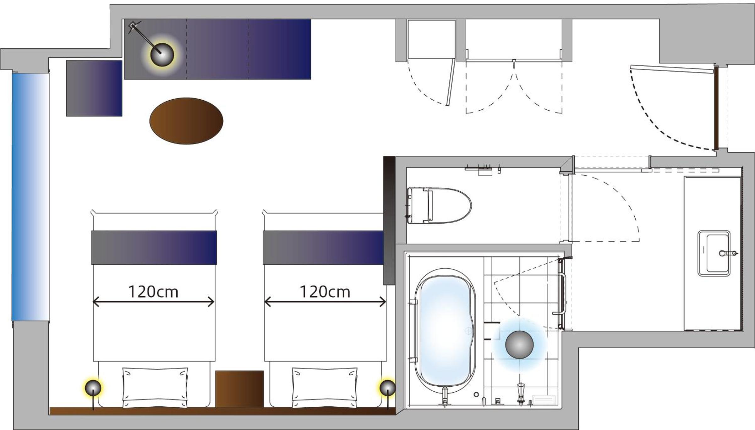 Standard Twin Room - Non-Smoking - Photo 2