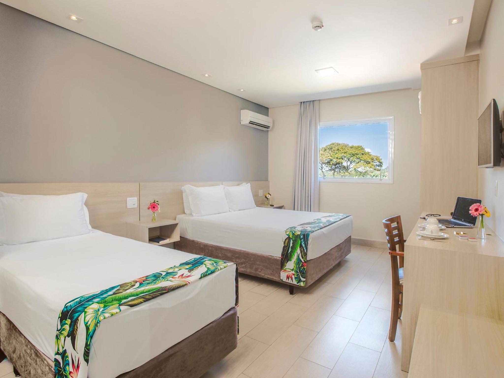 Triple Room with 1 Double and 1 Single Bed
