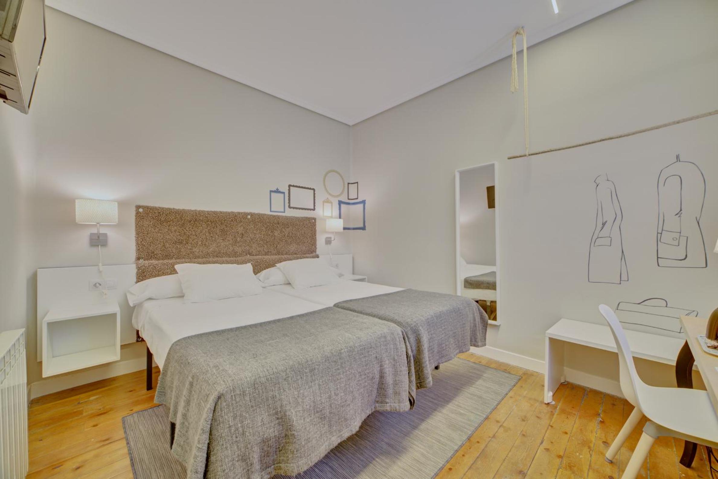 Habitación Doble con Baño Privado Externo
