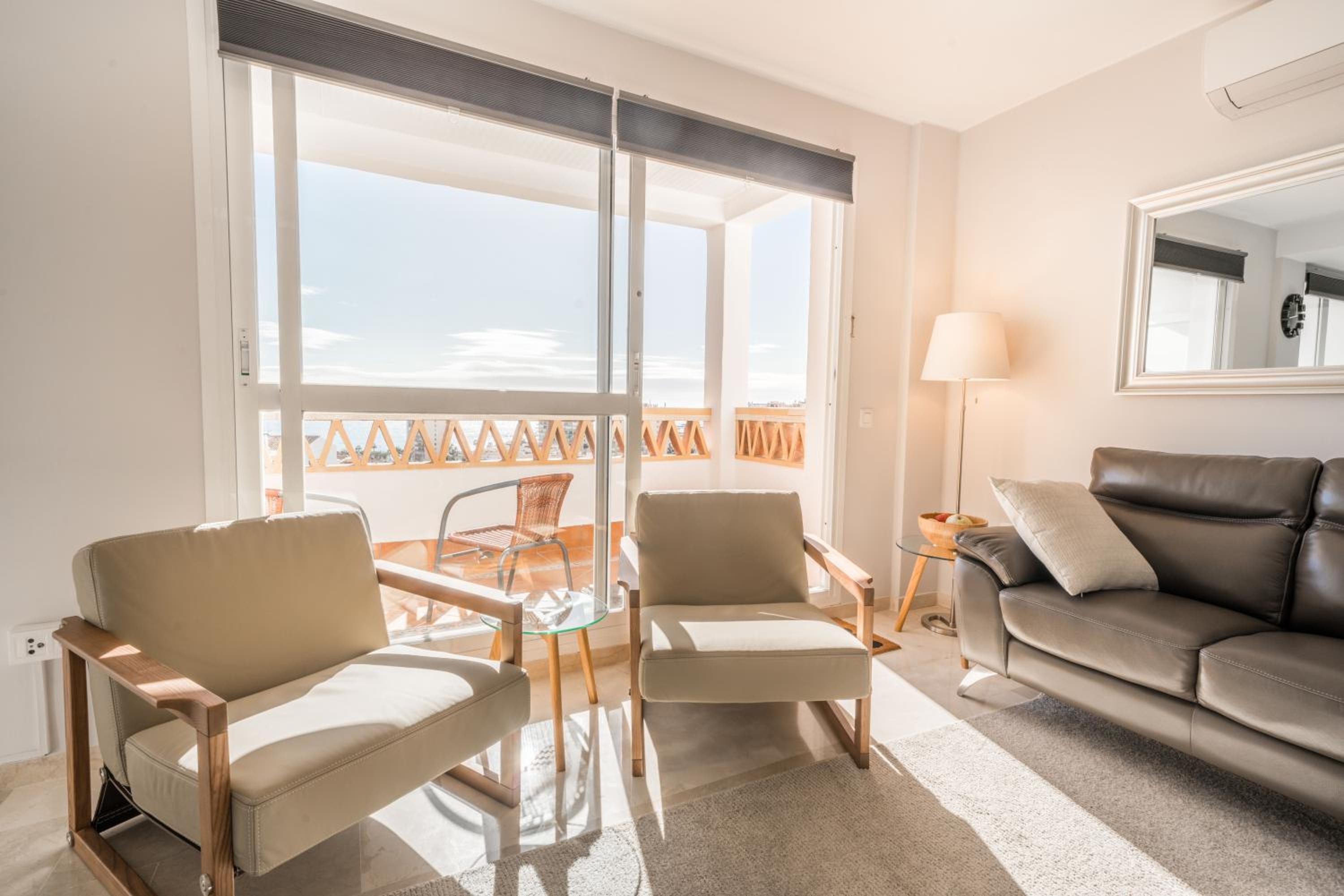 Apartamento con vista al mar