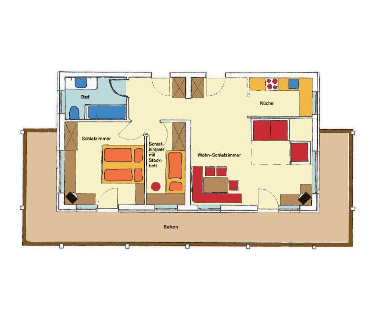 Two-Bedroom Apartment