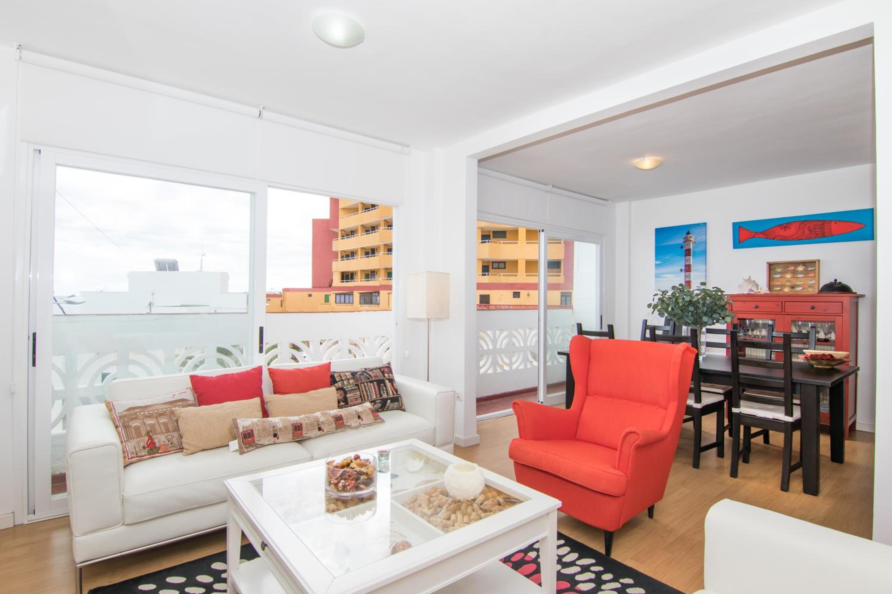 Apartamento con vista al mar