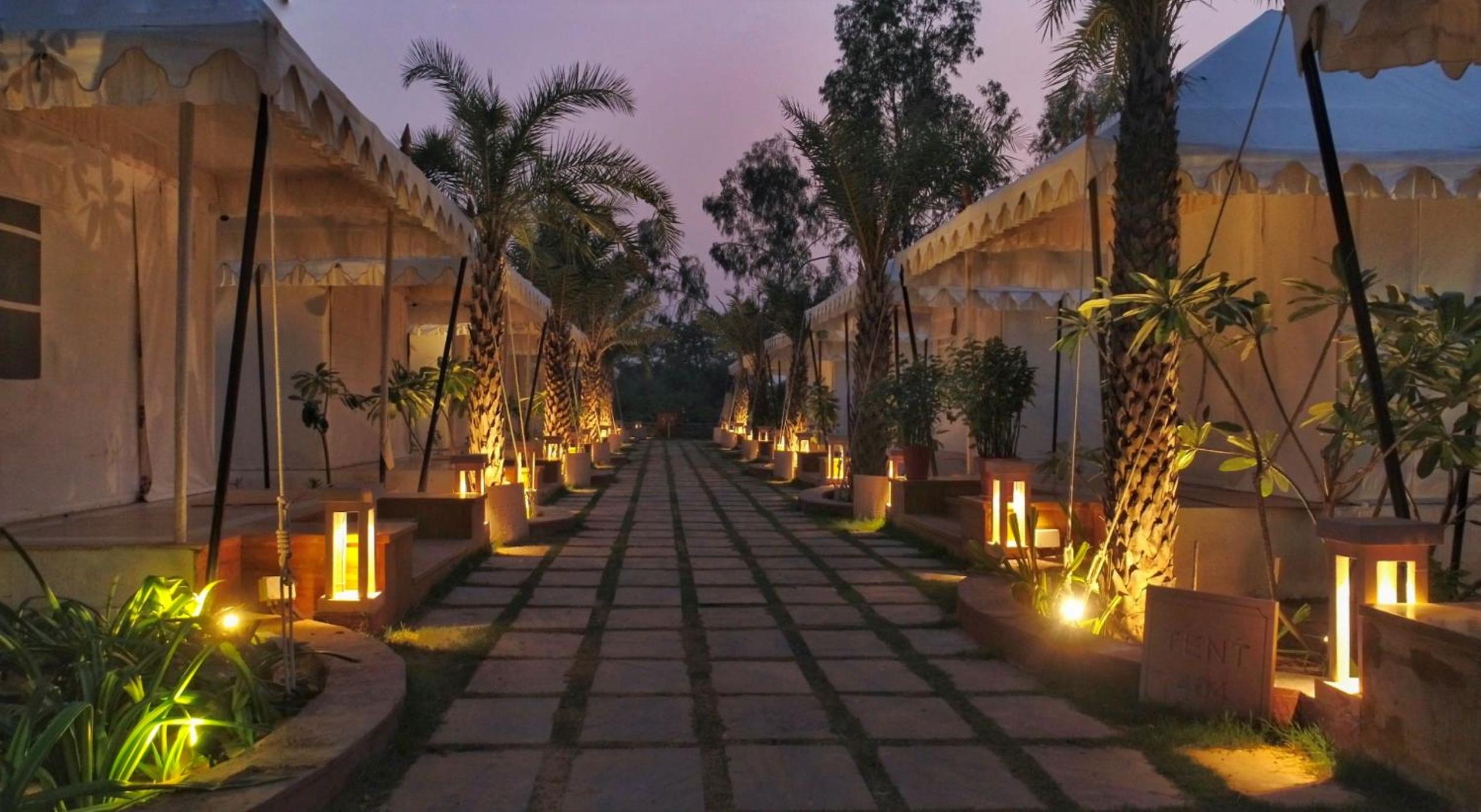 Deluxe Tent: 10% discount on Food & Beverages (excluding In-Room Dining and Liquor), 10% discount on Spa Services, Laundry Services, Complimentary Happy Hour Offer – Buy 1 Get 1 Free, available daily from 11:00 AM to 7:00 PM. - Photo 2