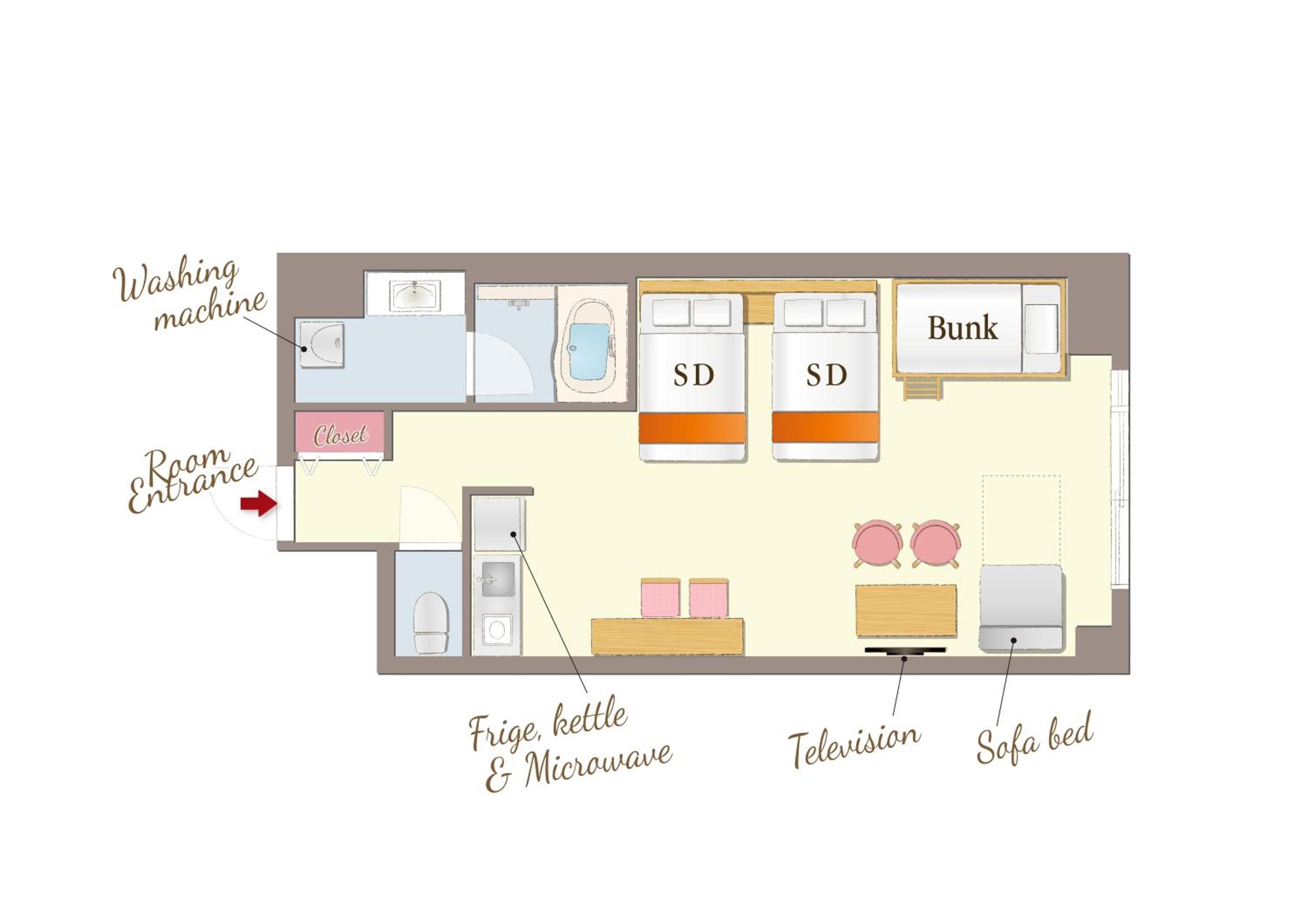 Twin Bed with Bunk Bed - Photo 2