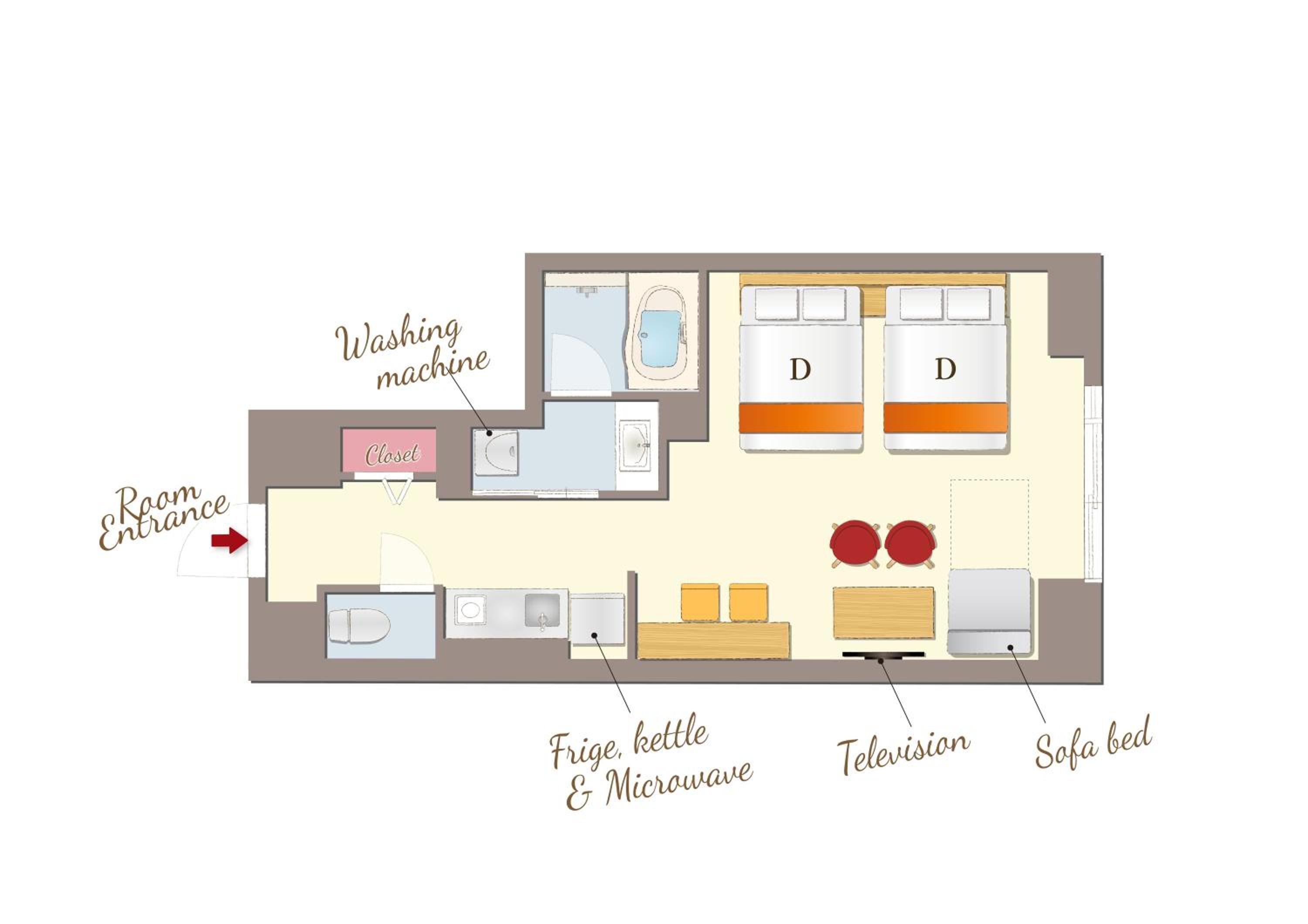 2 Double Beds Superior - Photo 2