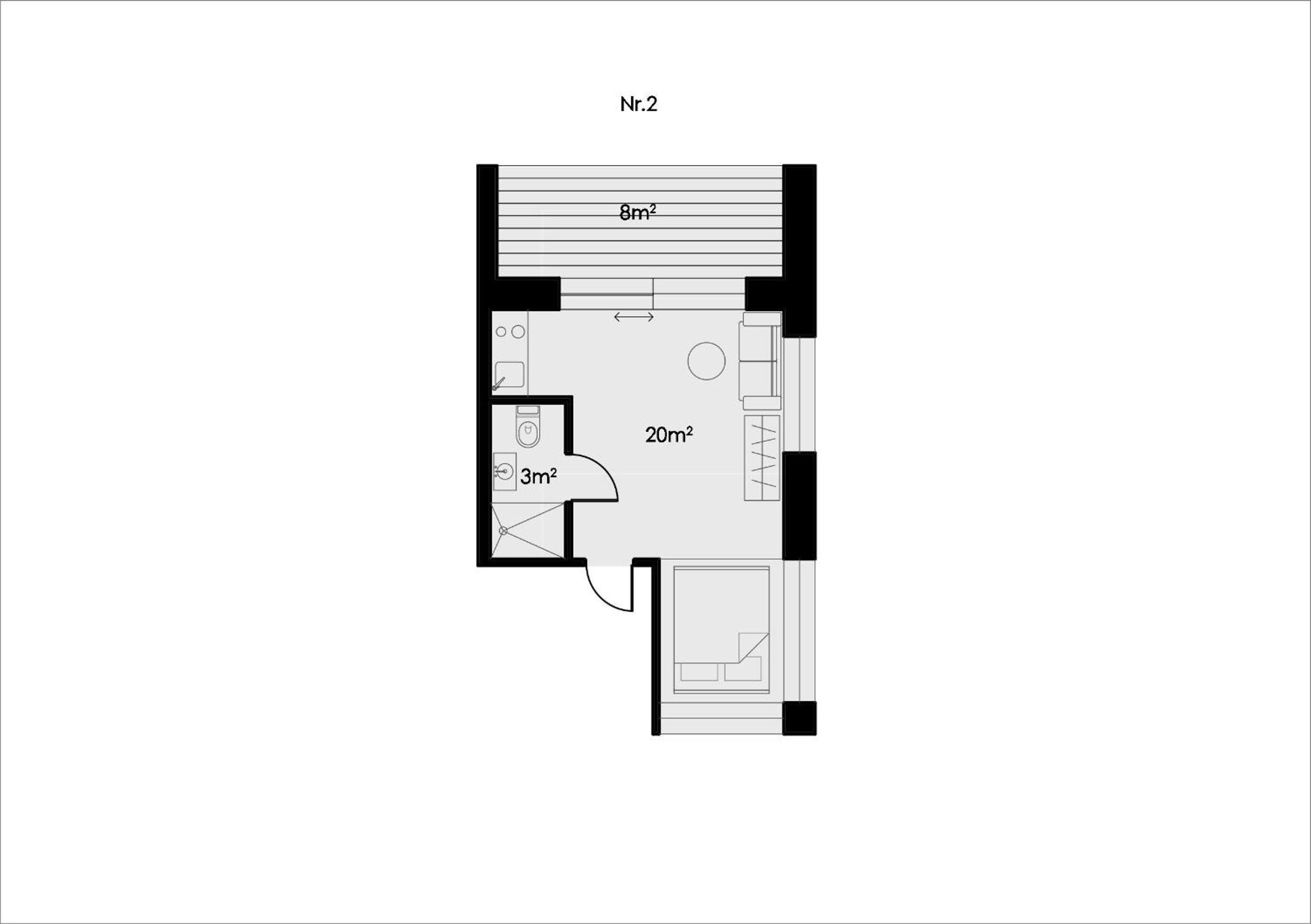 Studio Apartment with Sea View photo 3