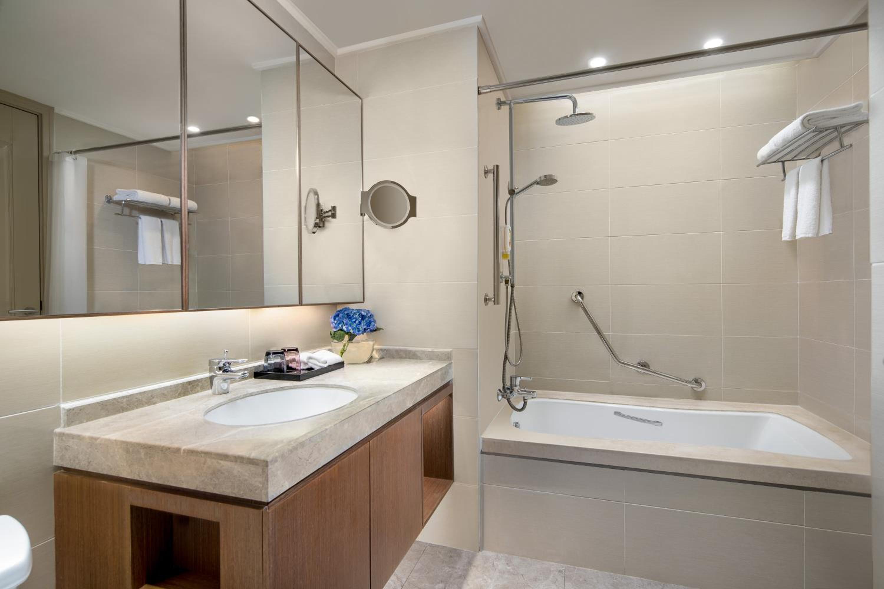 One-Bedroom Deluxe Executive Twin Apartment  photo 3