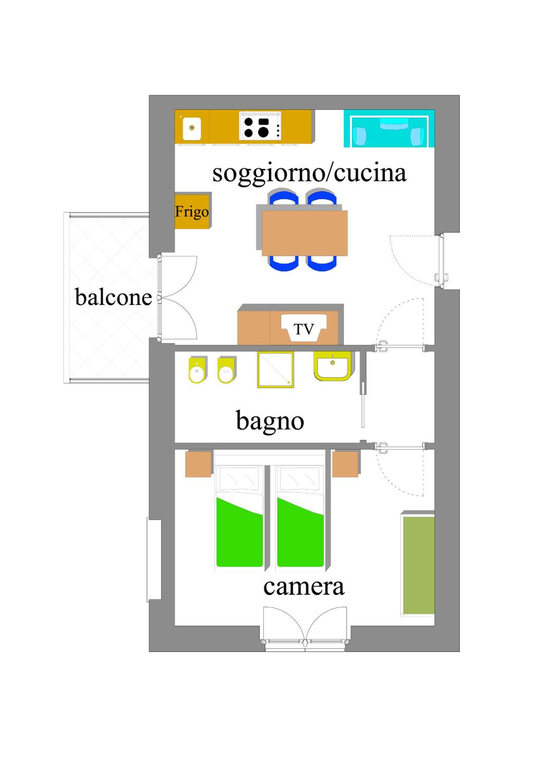 One-Bedroom Apartment - Annex photo 3