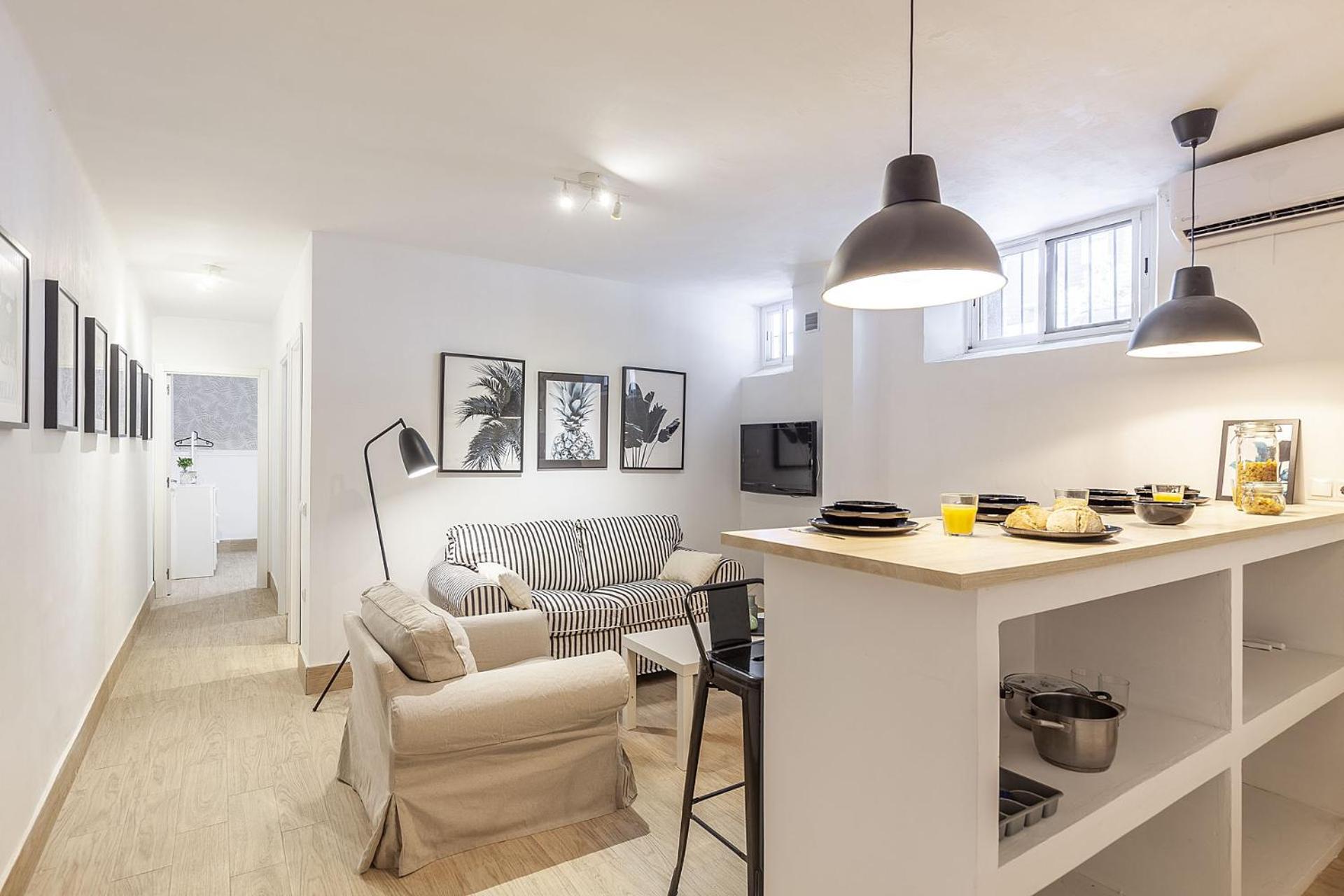 Apartamento de dos habitaciones