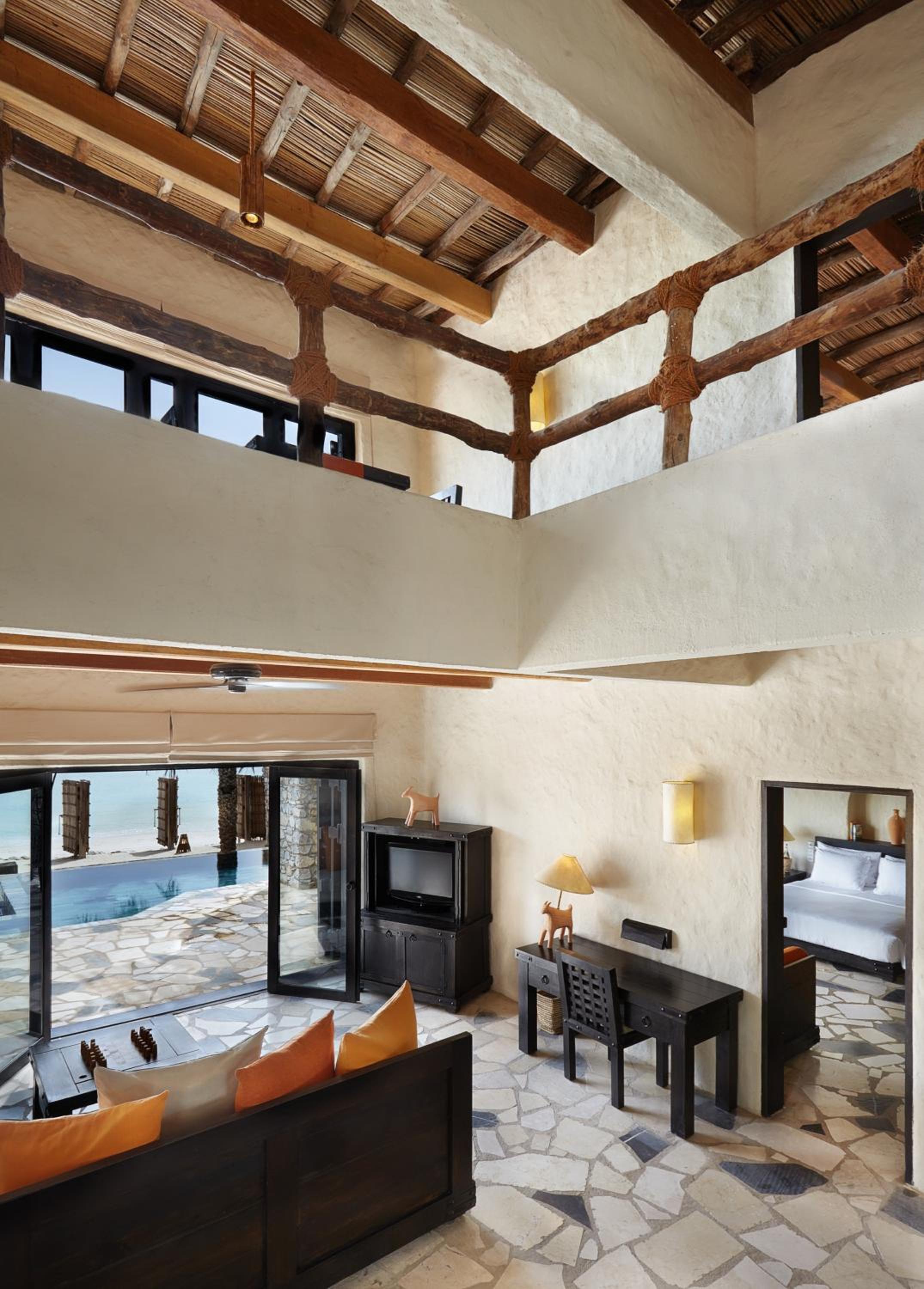 Duplex Two Bedroom Pool Villa Suite Beachfront