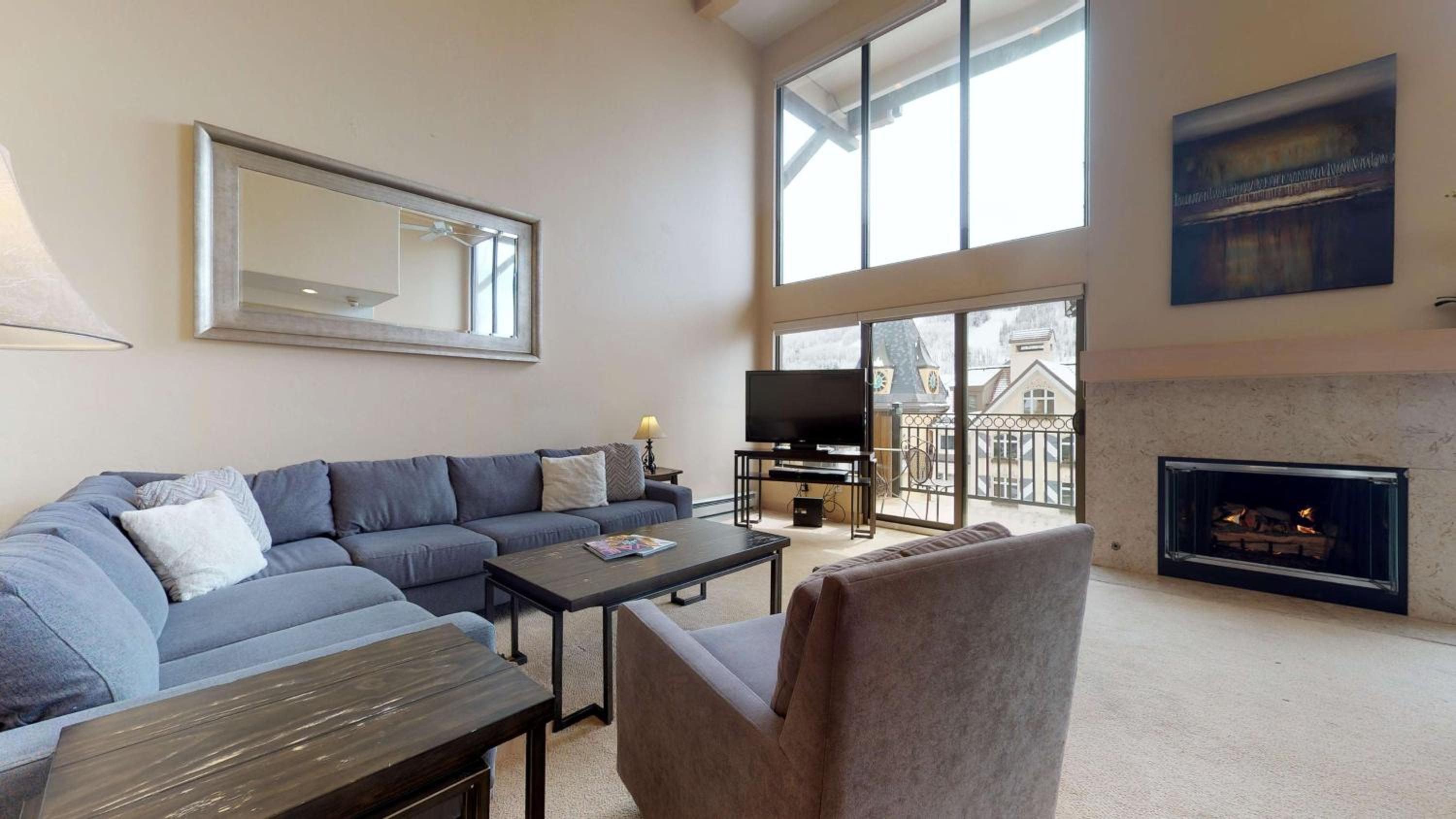 Three-Bedroom Loft Apartment