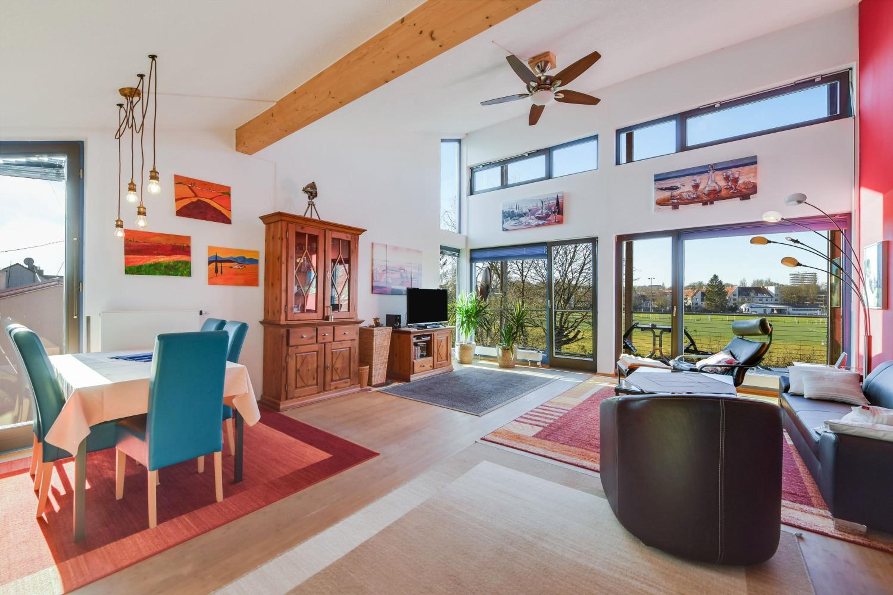 Three-Bedroom Premium Apartment with Balcony