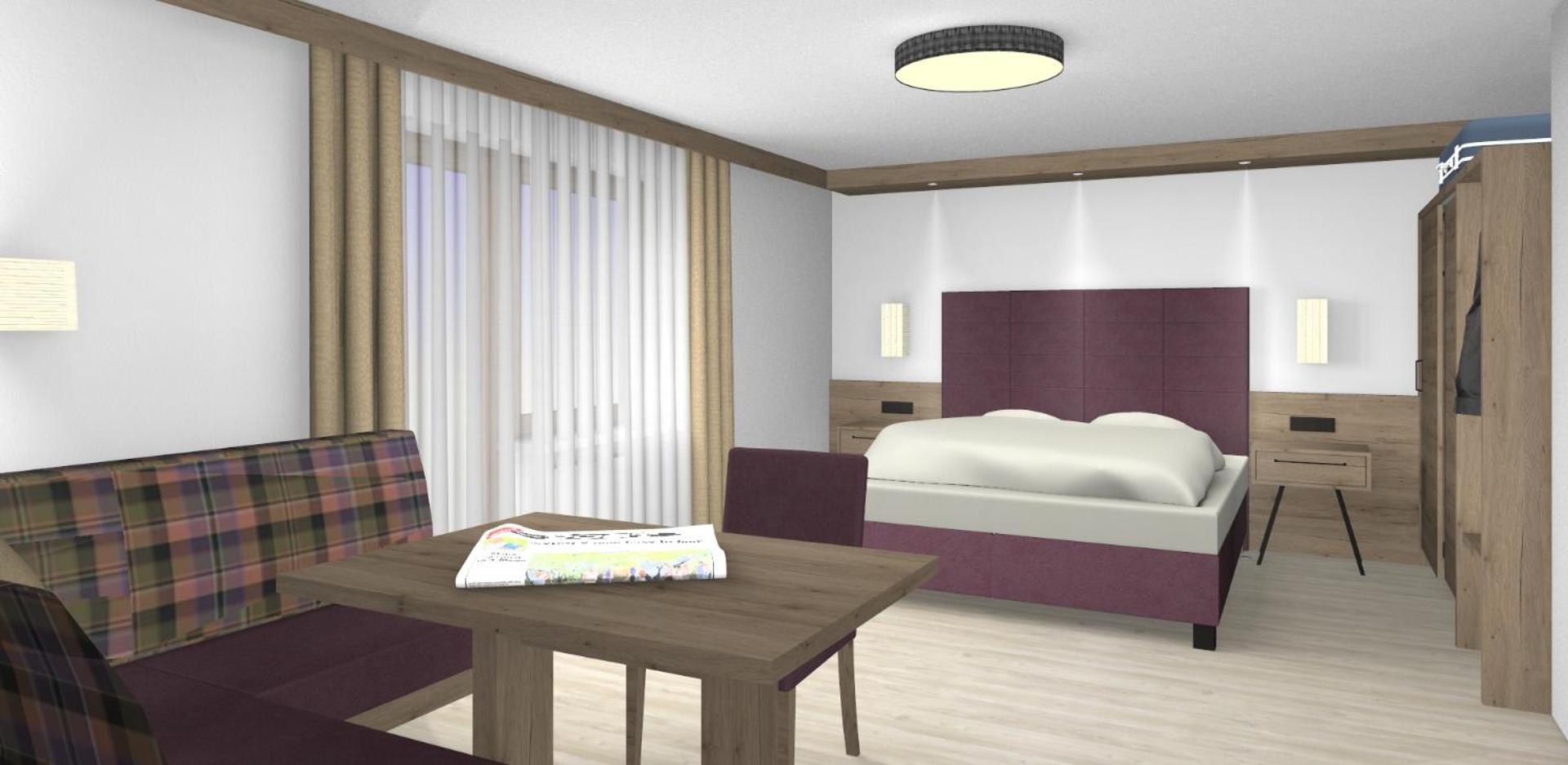 Deluxe Double Room (2 Adults + 1 Child)