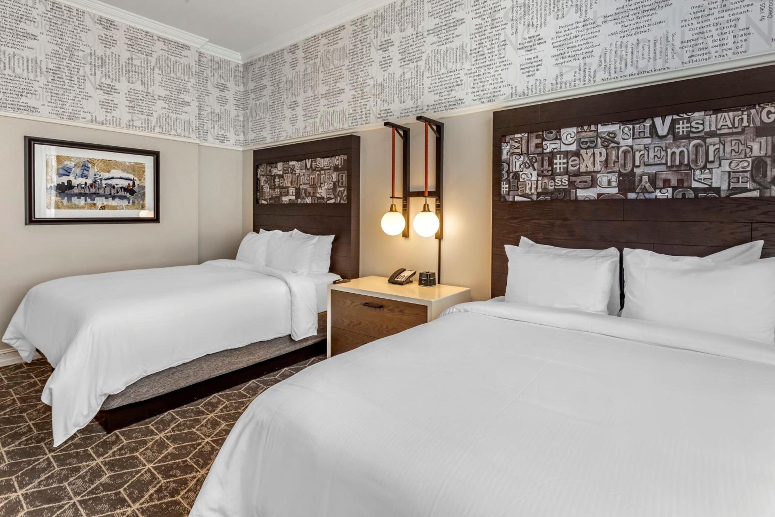 Room with Two Queen Beds or One King Bed