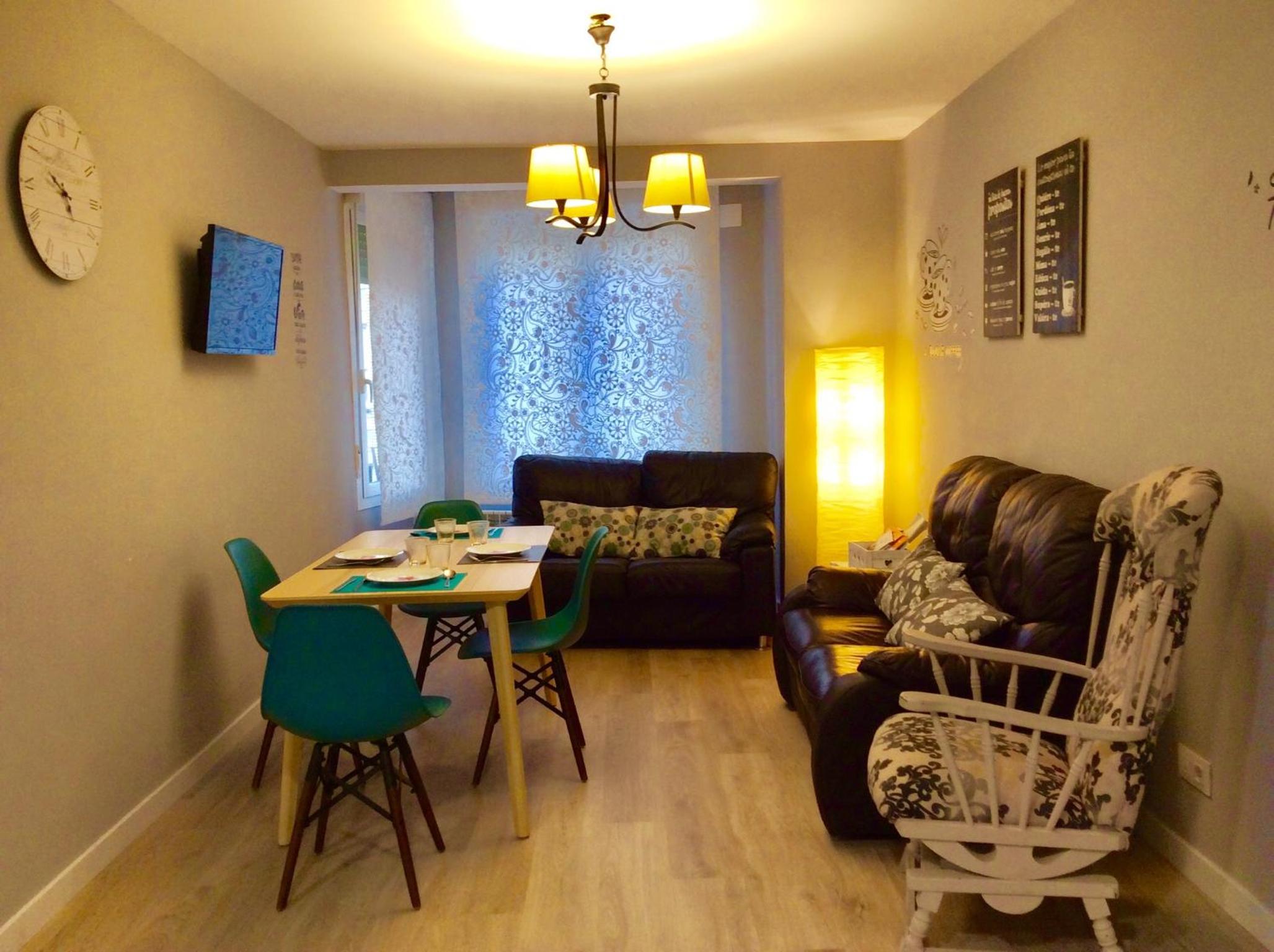 Apartamento de dos habitaciones