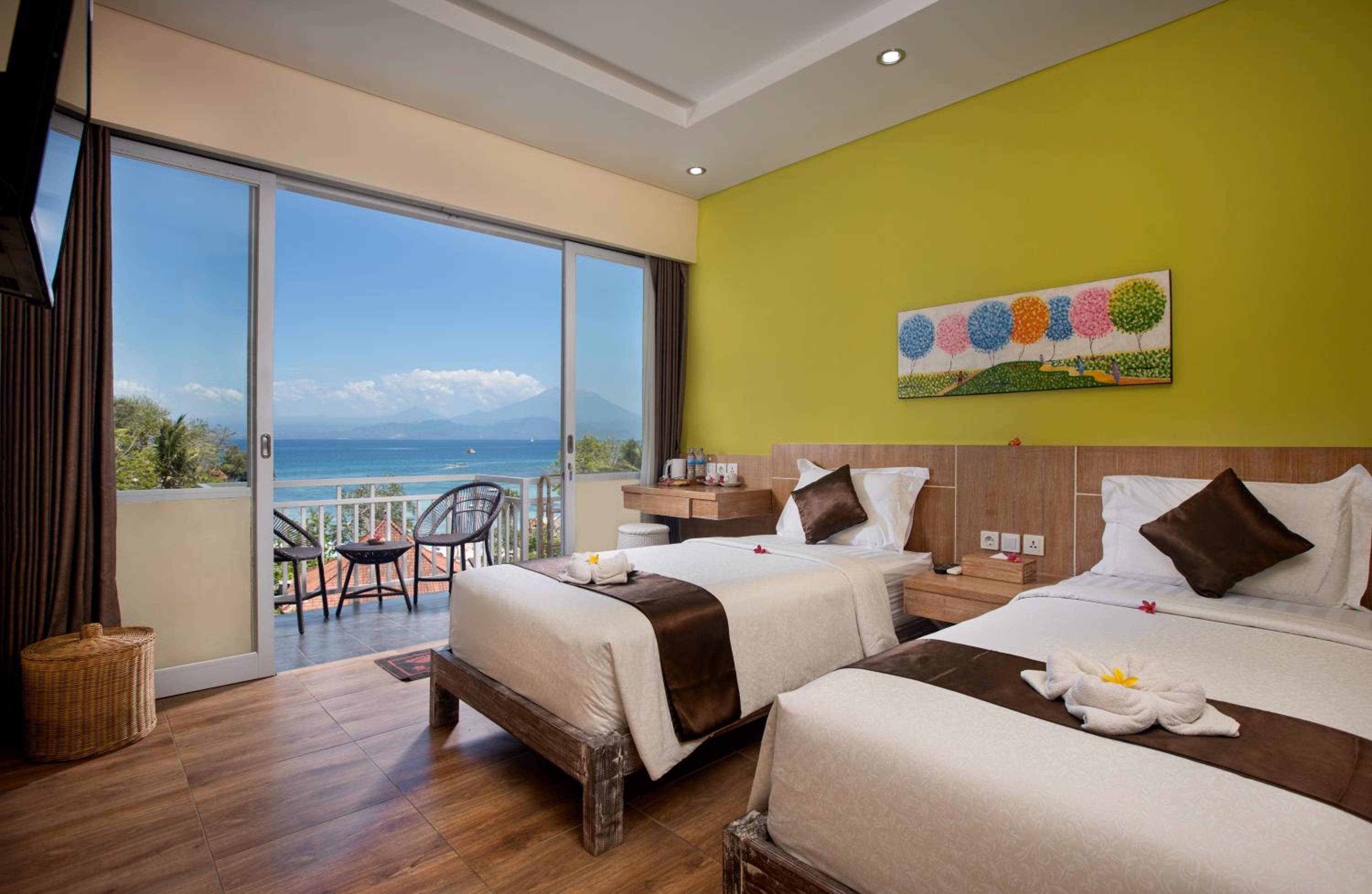 Deluxe Twin Room Balcony With Ocean View - Photo 2