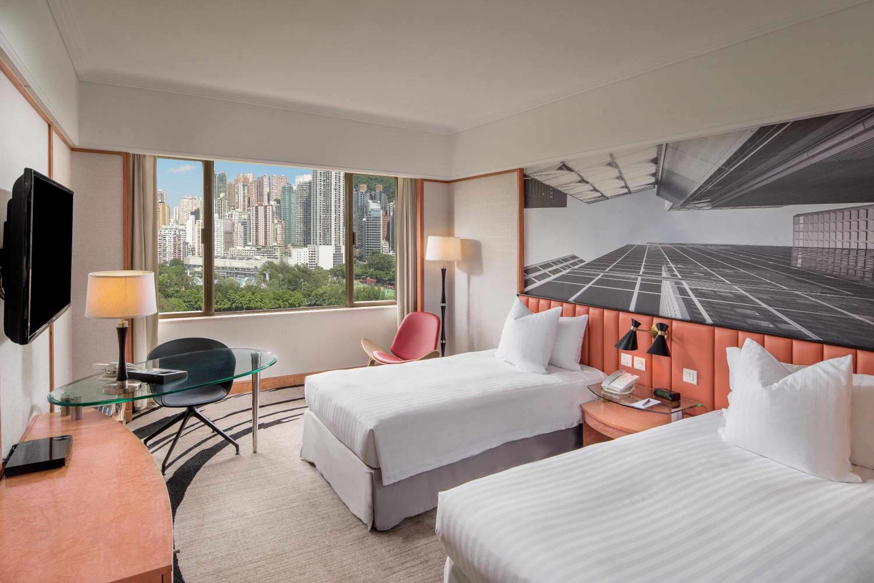 Premium Deluxe Twin Room With Park Or Harbour View