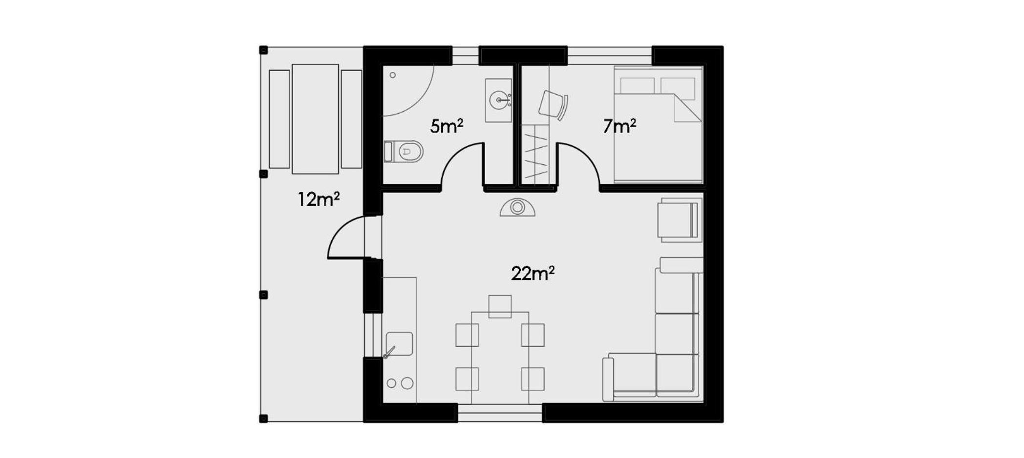 One-Bedroom House - Photo 4