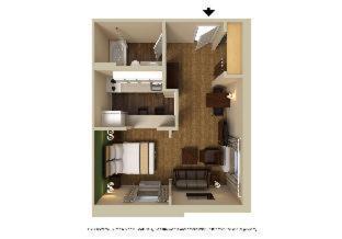 One-Bedroom Suite - Photo 3