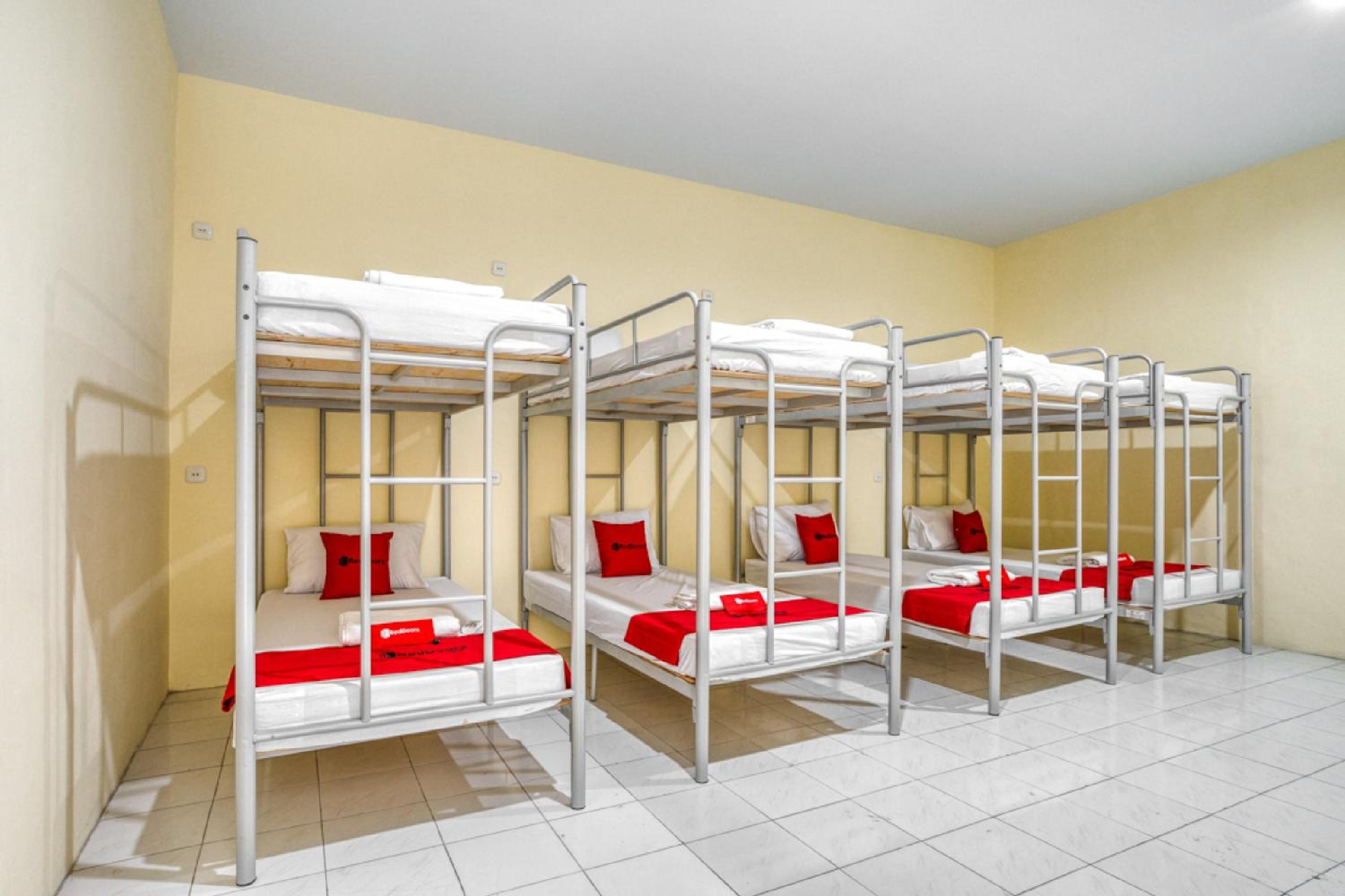 Single Bed in Male Dormitory Room